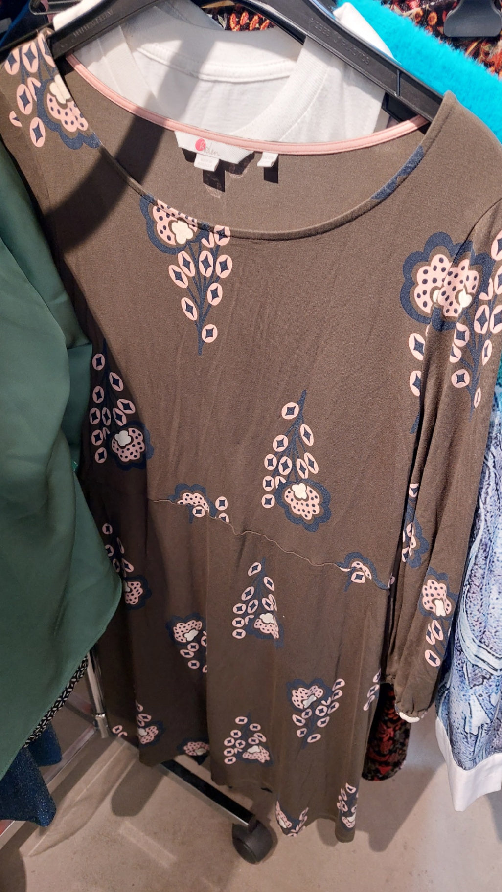 Boden Kleid Braun