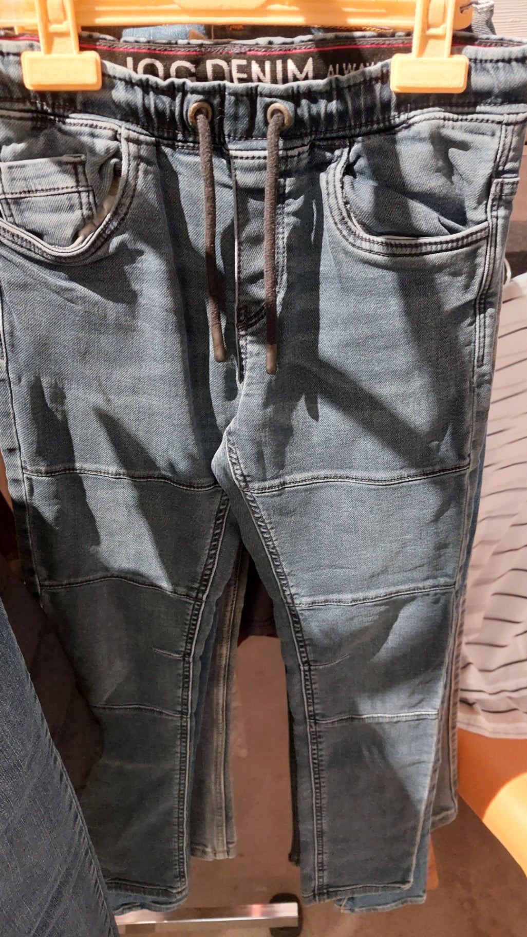 Jog Denim Jogginghose Blau