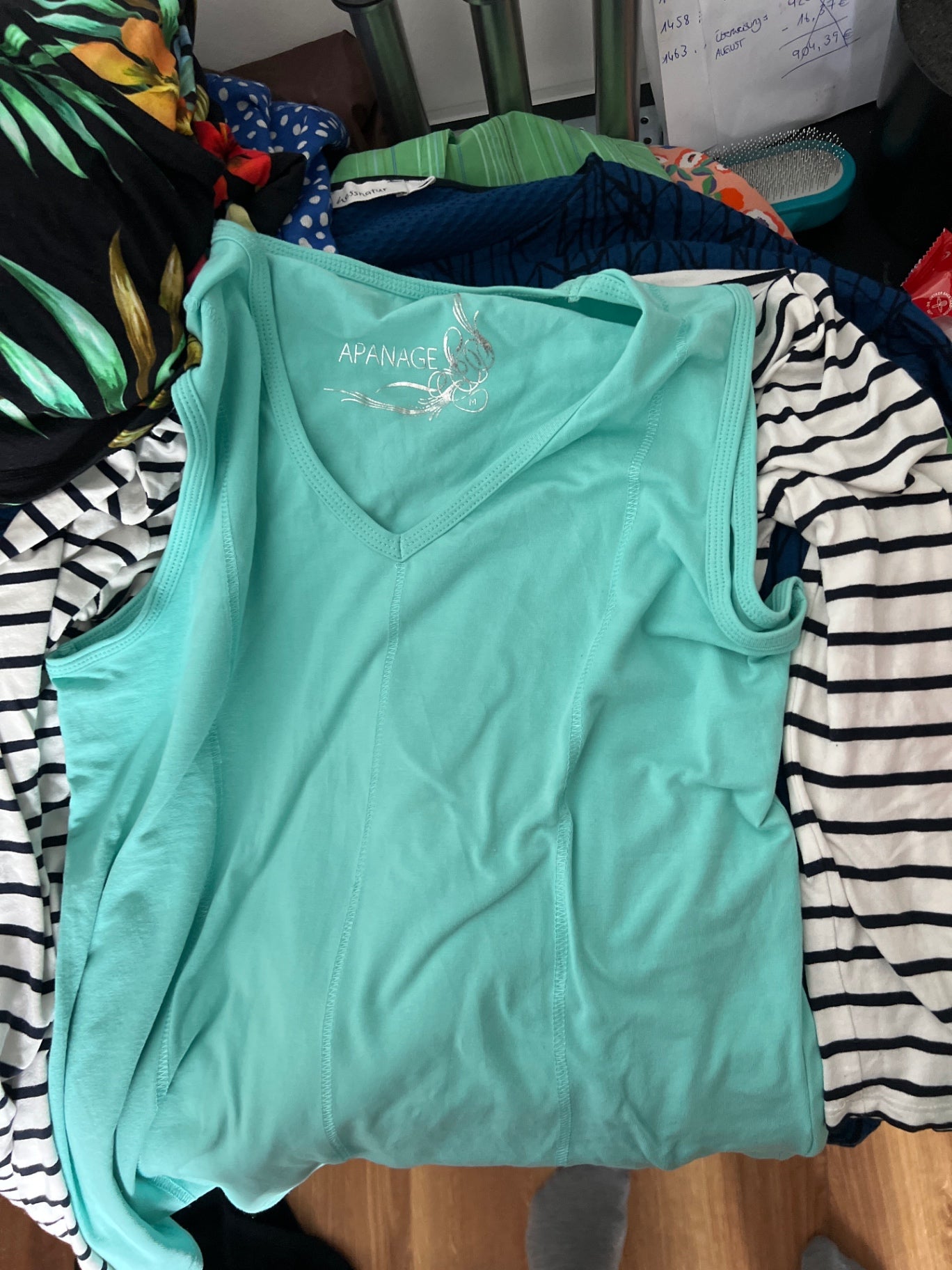 Apanage Tanktop Türkis