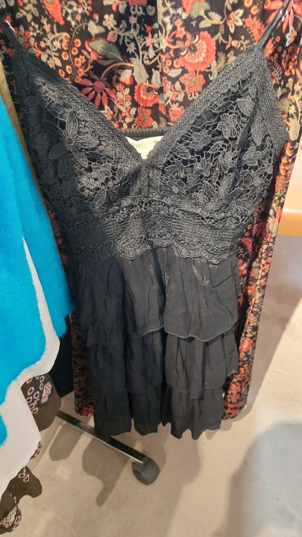 Rebellion Kleid Schwarz