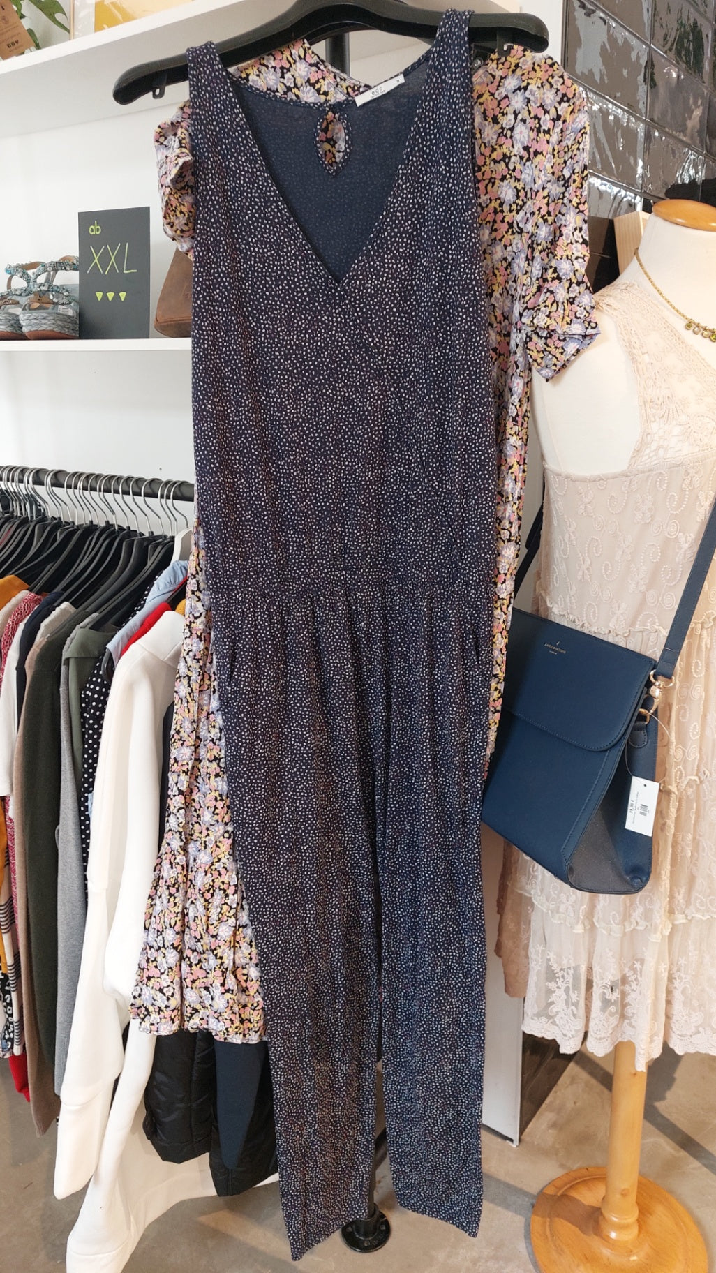 EDC Jumpsuit Blau
