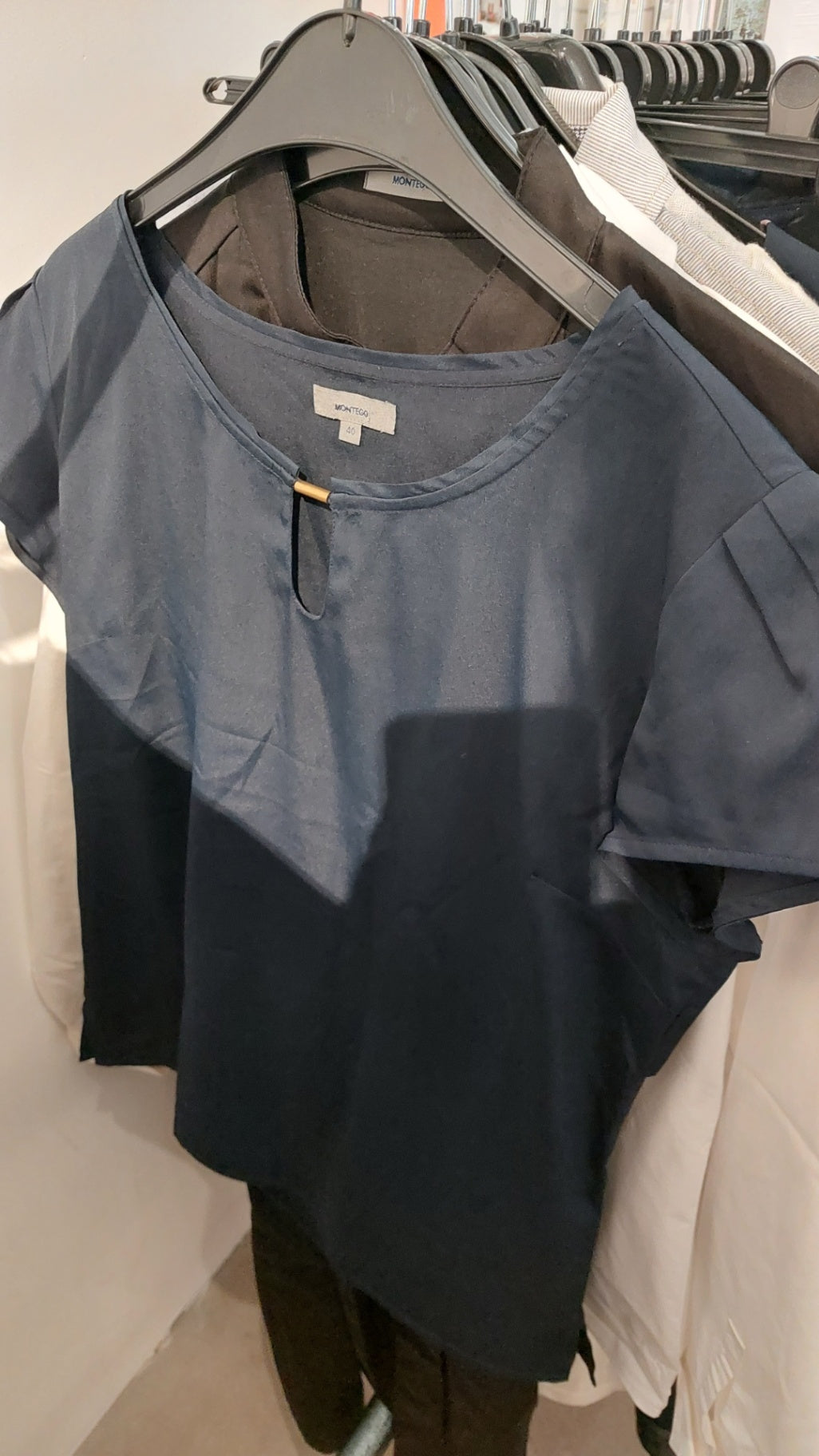 Montego Bluse Dunkelblau