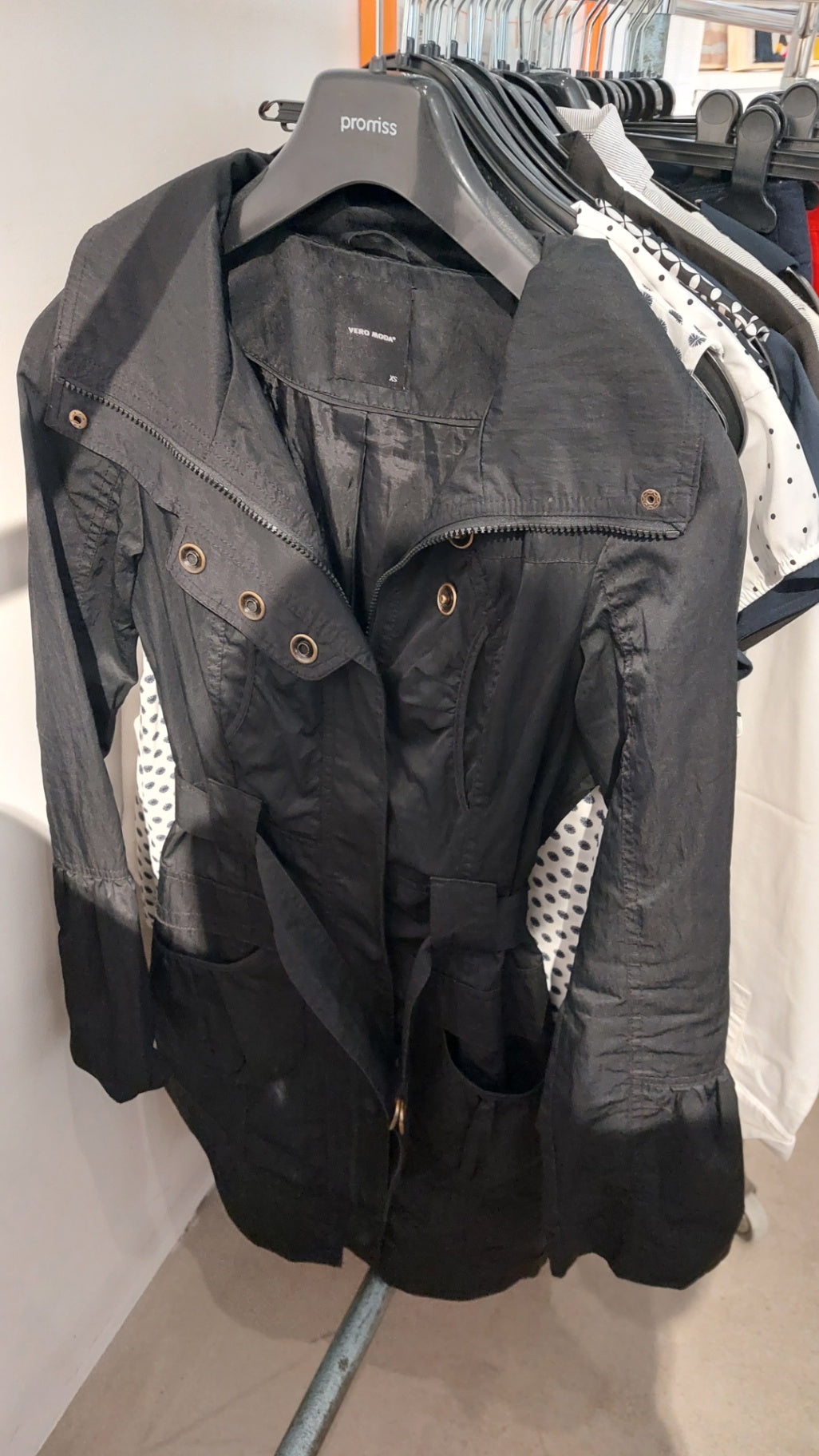 Vero Moda Mantel Schwarz