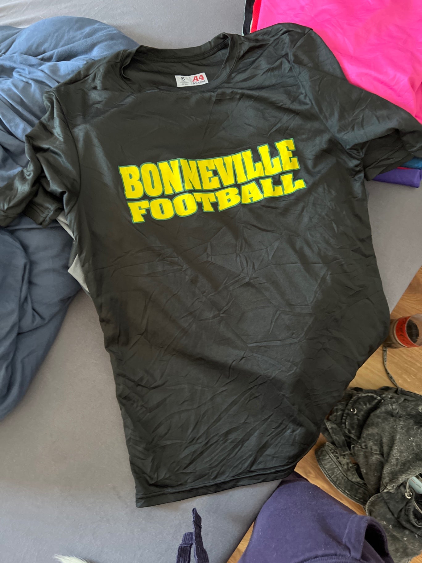 A4 T-Shirt Schwarz