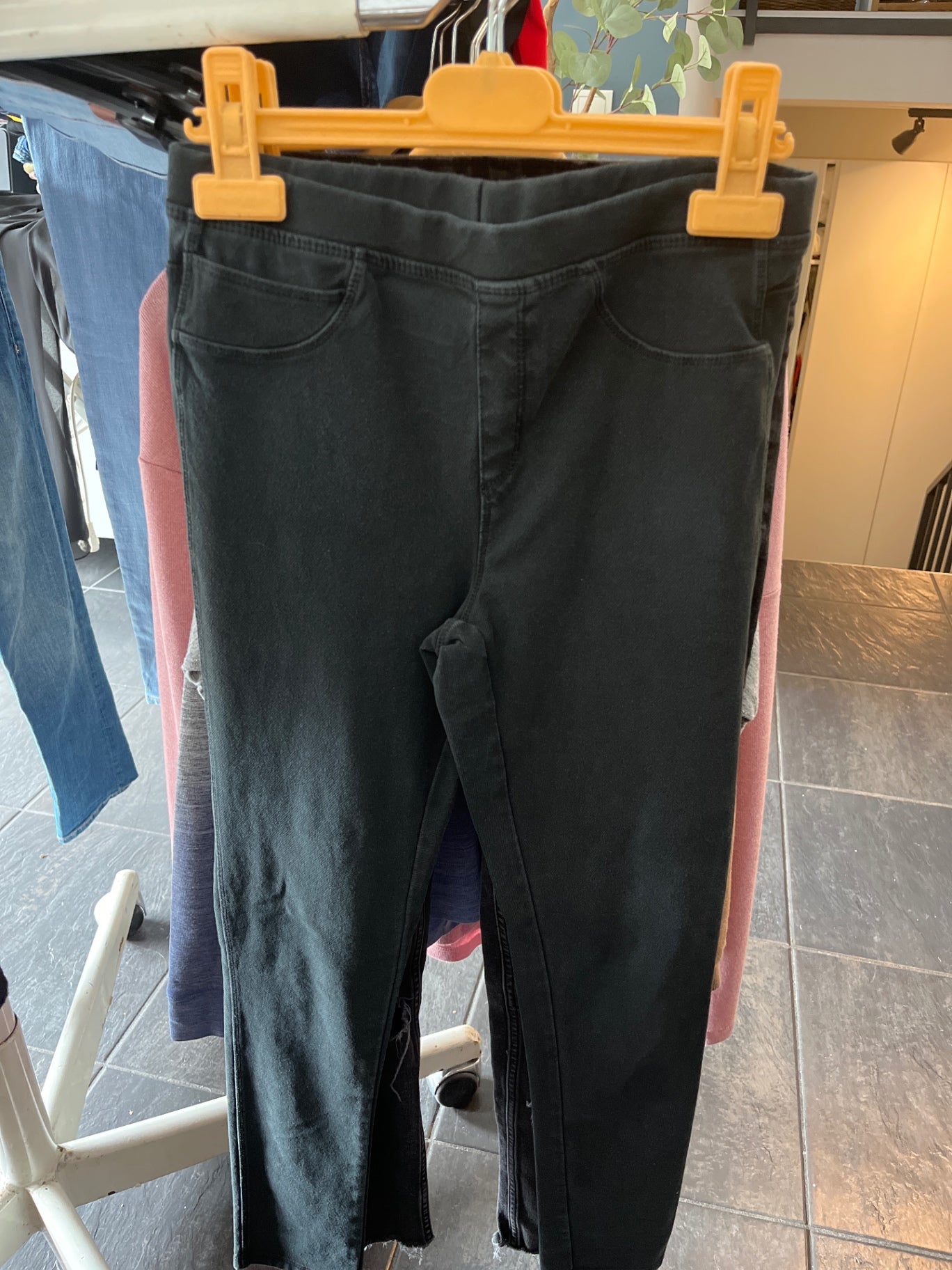 Zara Jeans Jeggings Schwarz