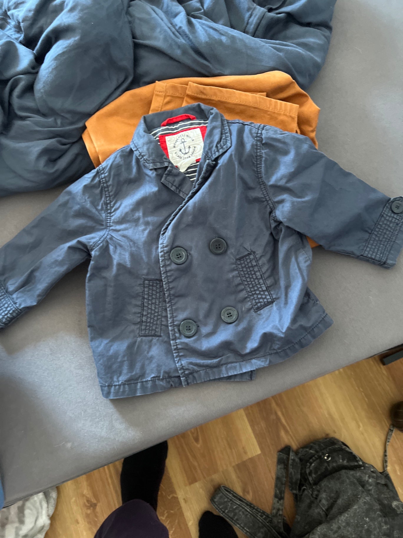 H&M Jacke Blau