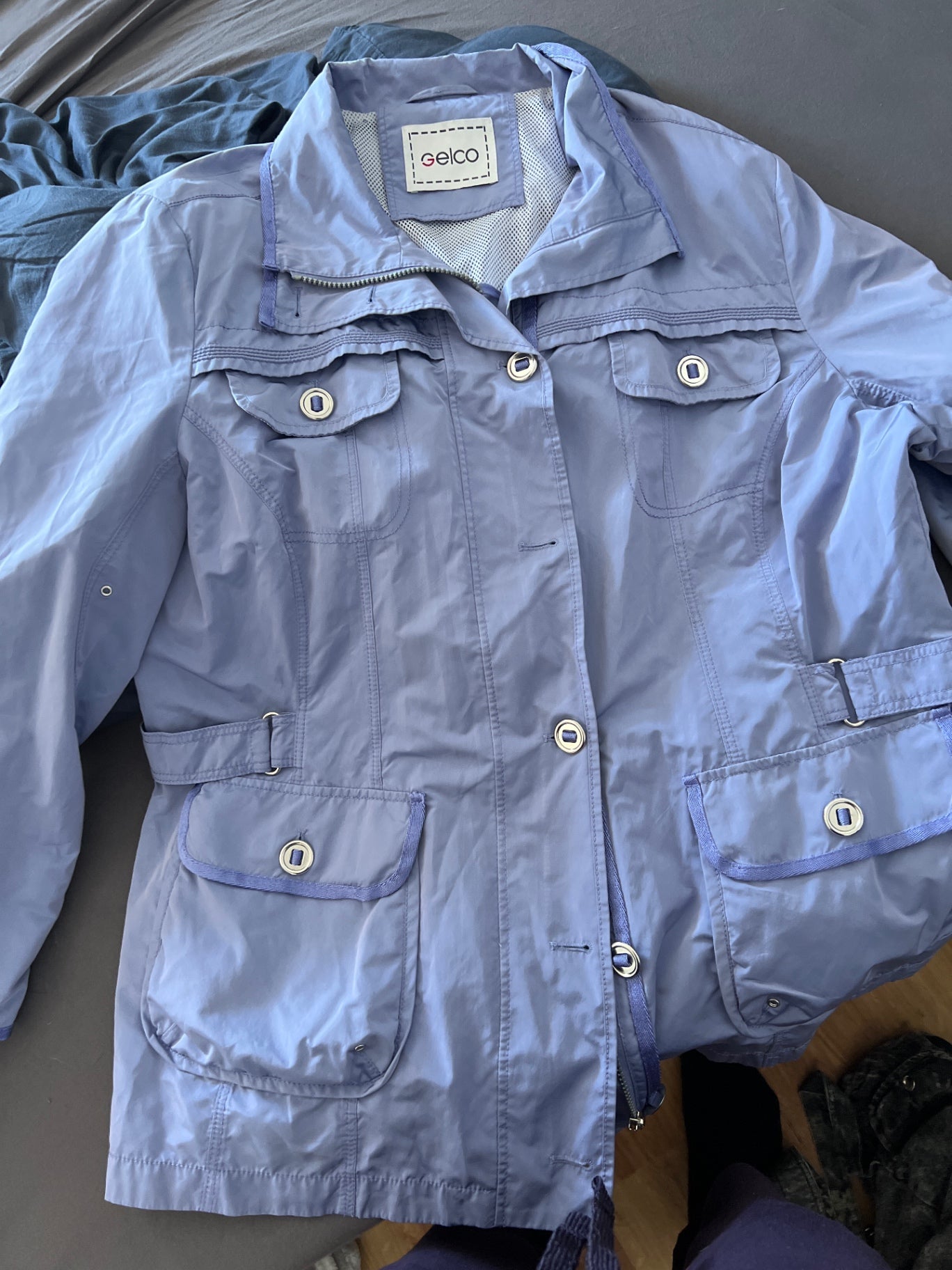 Gelco Jacke Hellblau