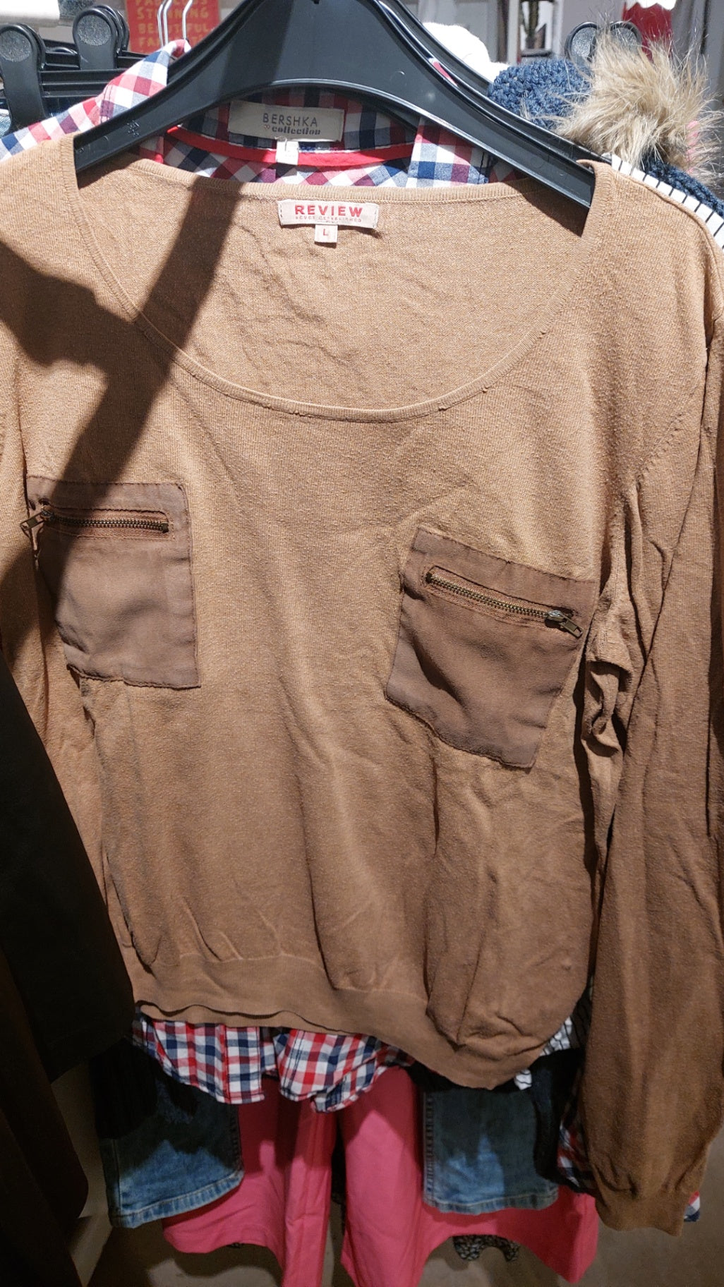 Review Pullover Braun
