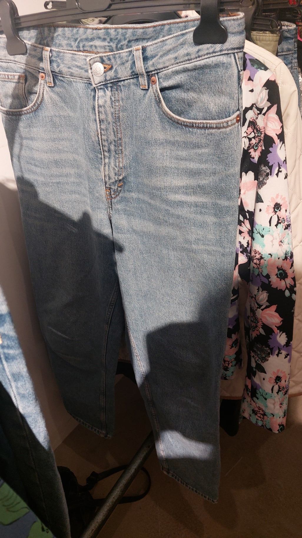 Monki Jeans Blau