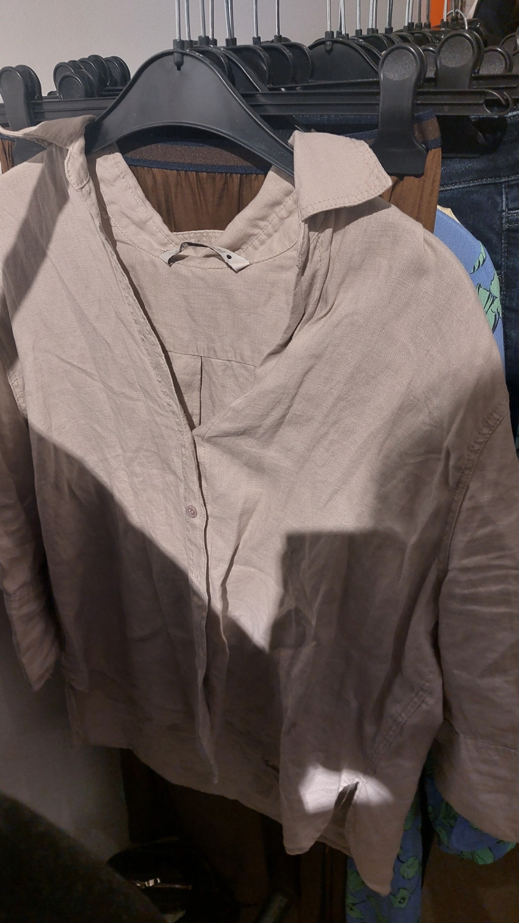 Zara Bluse Beige