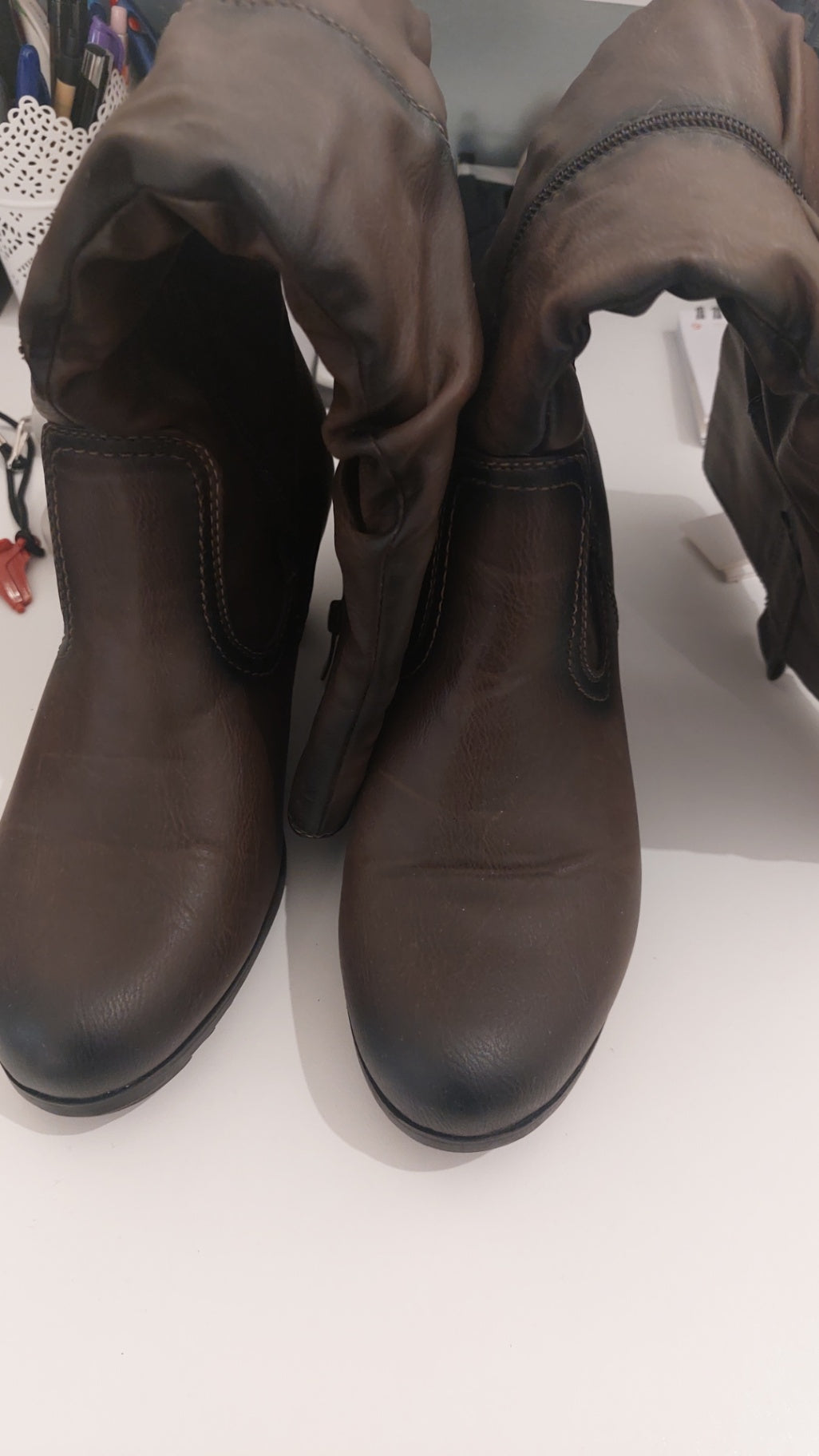Cityline Stiefel Braun