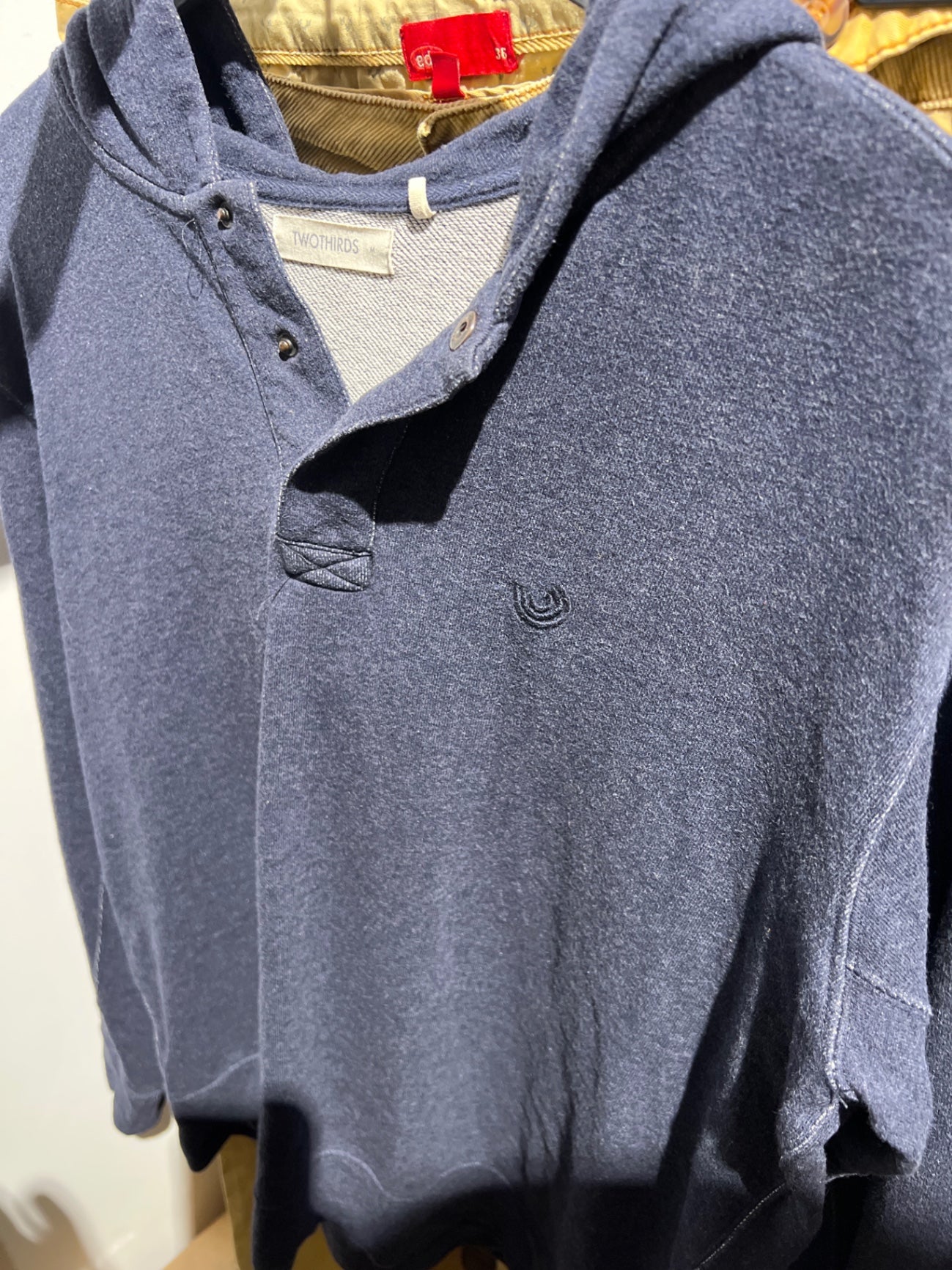 TWOTHIRDS Hoodie Blau