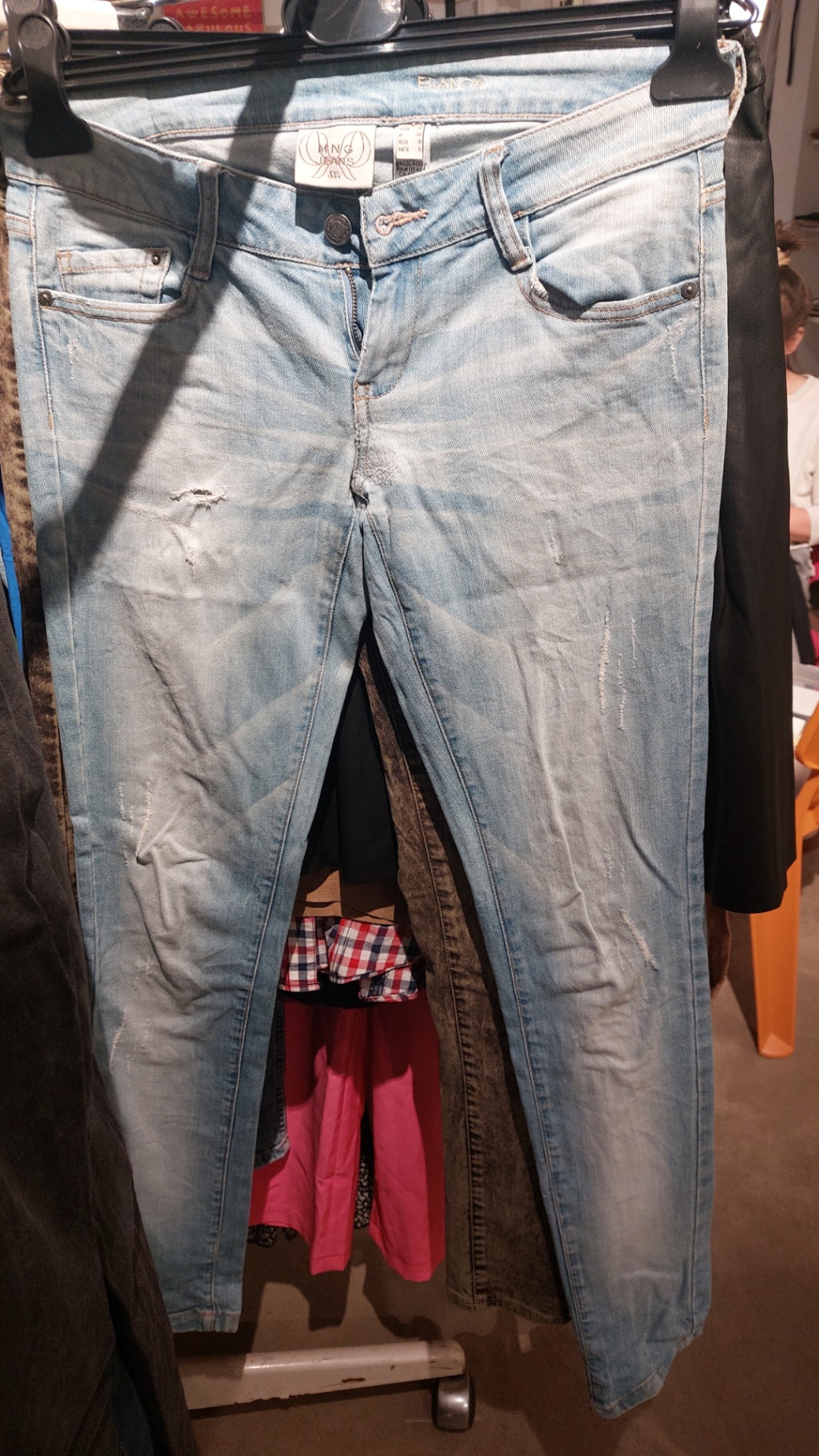 MNG Jeans Hellblau