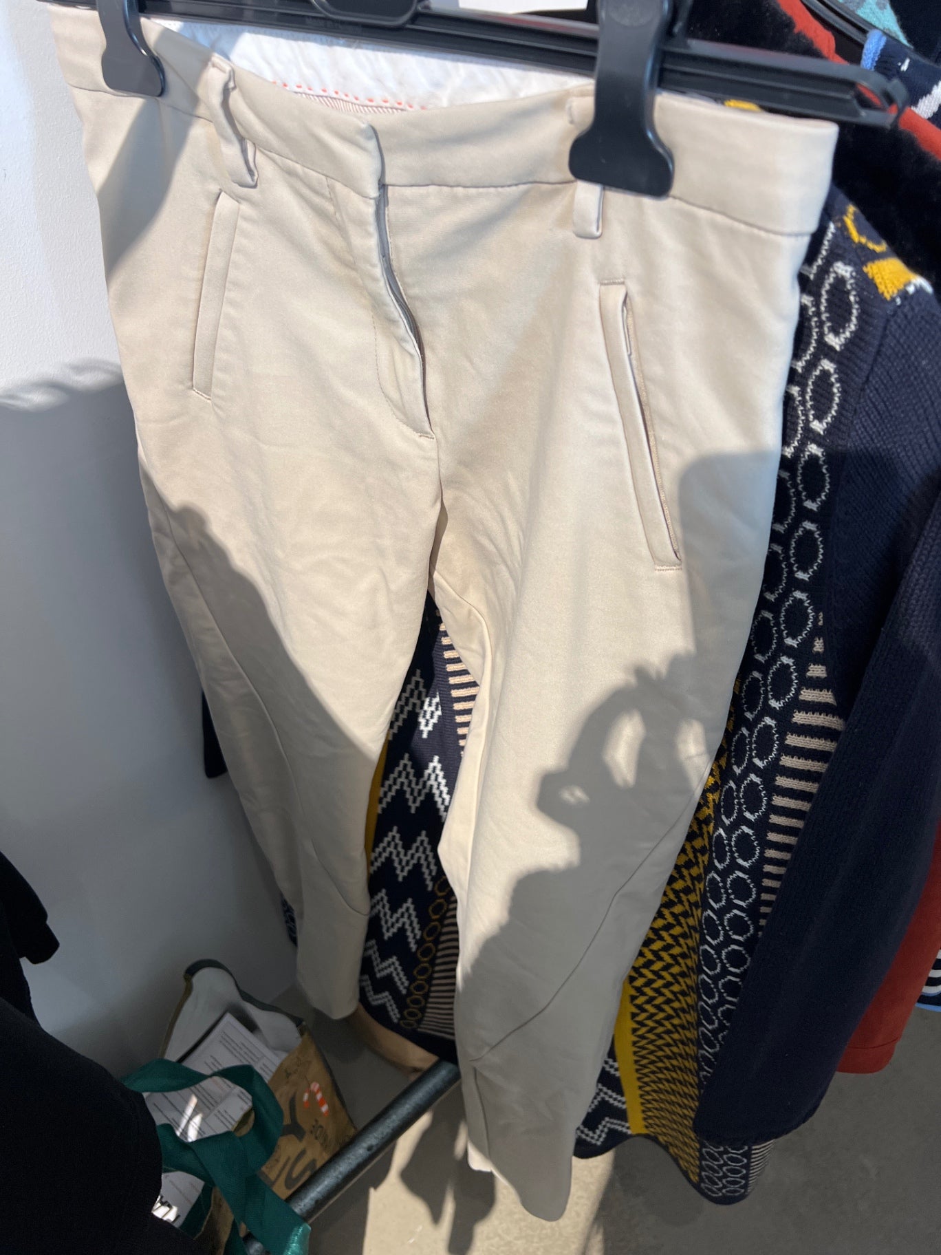 Angelie Zip Hose Beige