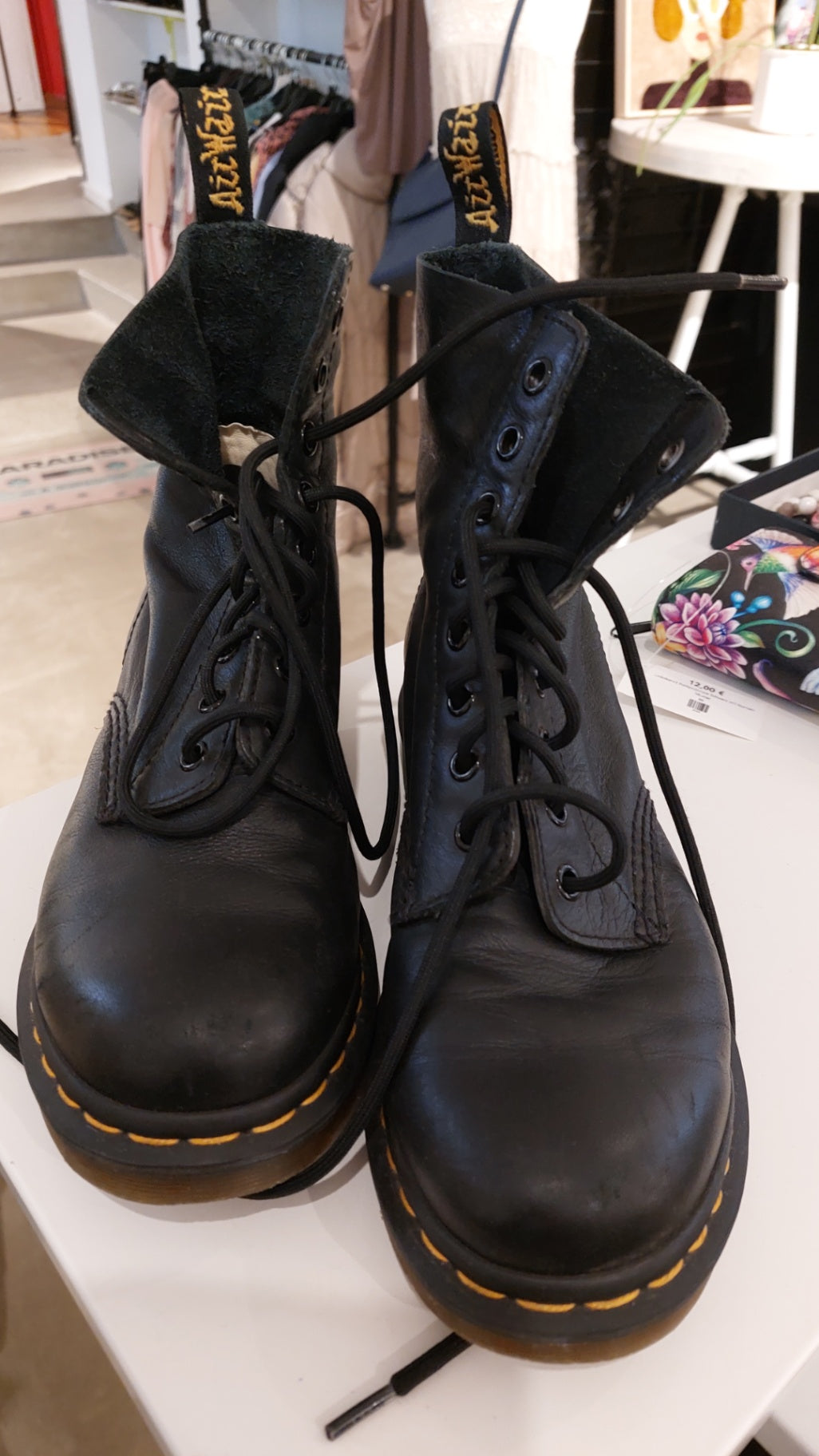 Dr. Martens Stiefel Schwarz