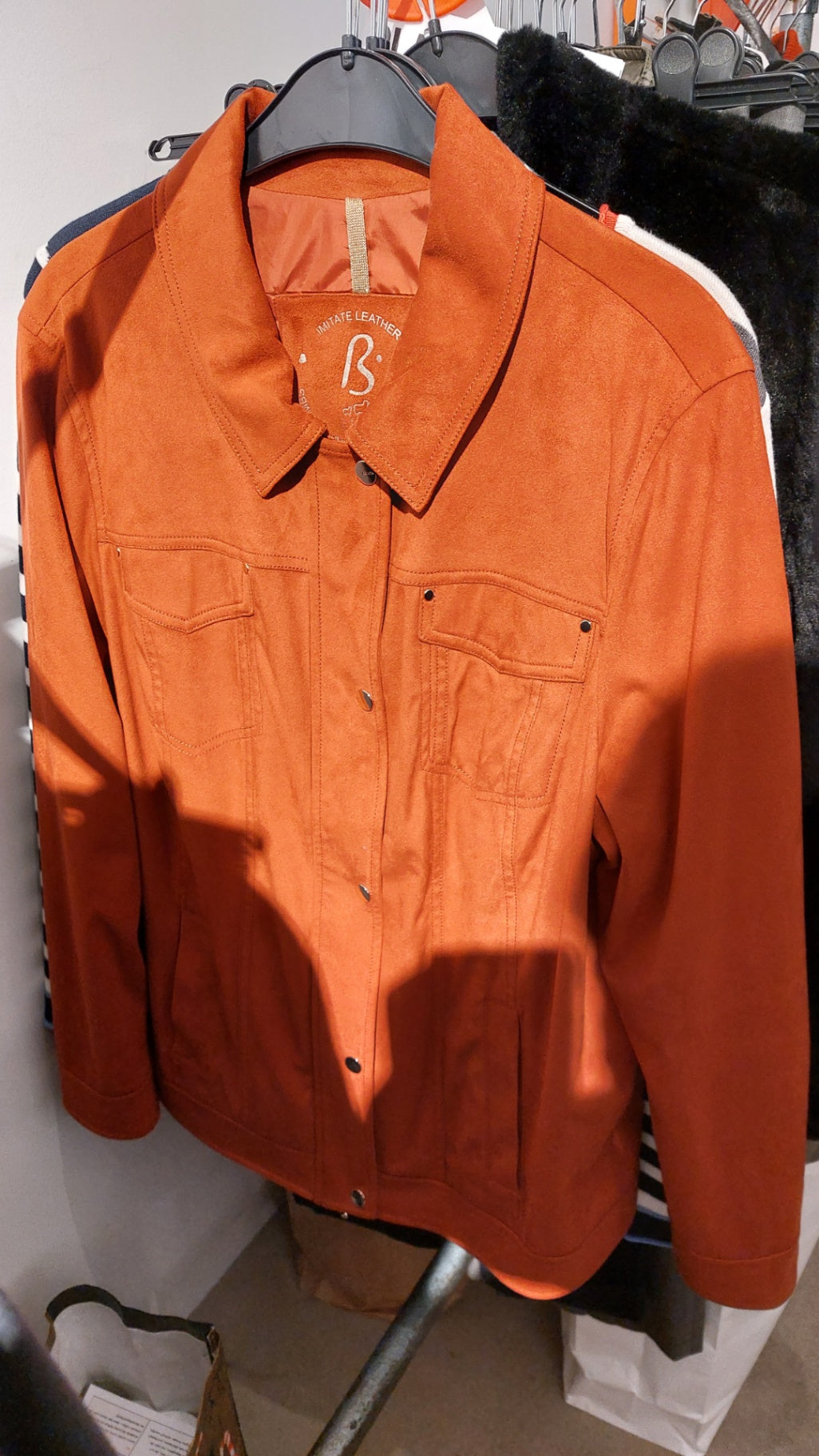 Bonita Jacke Rostbraun