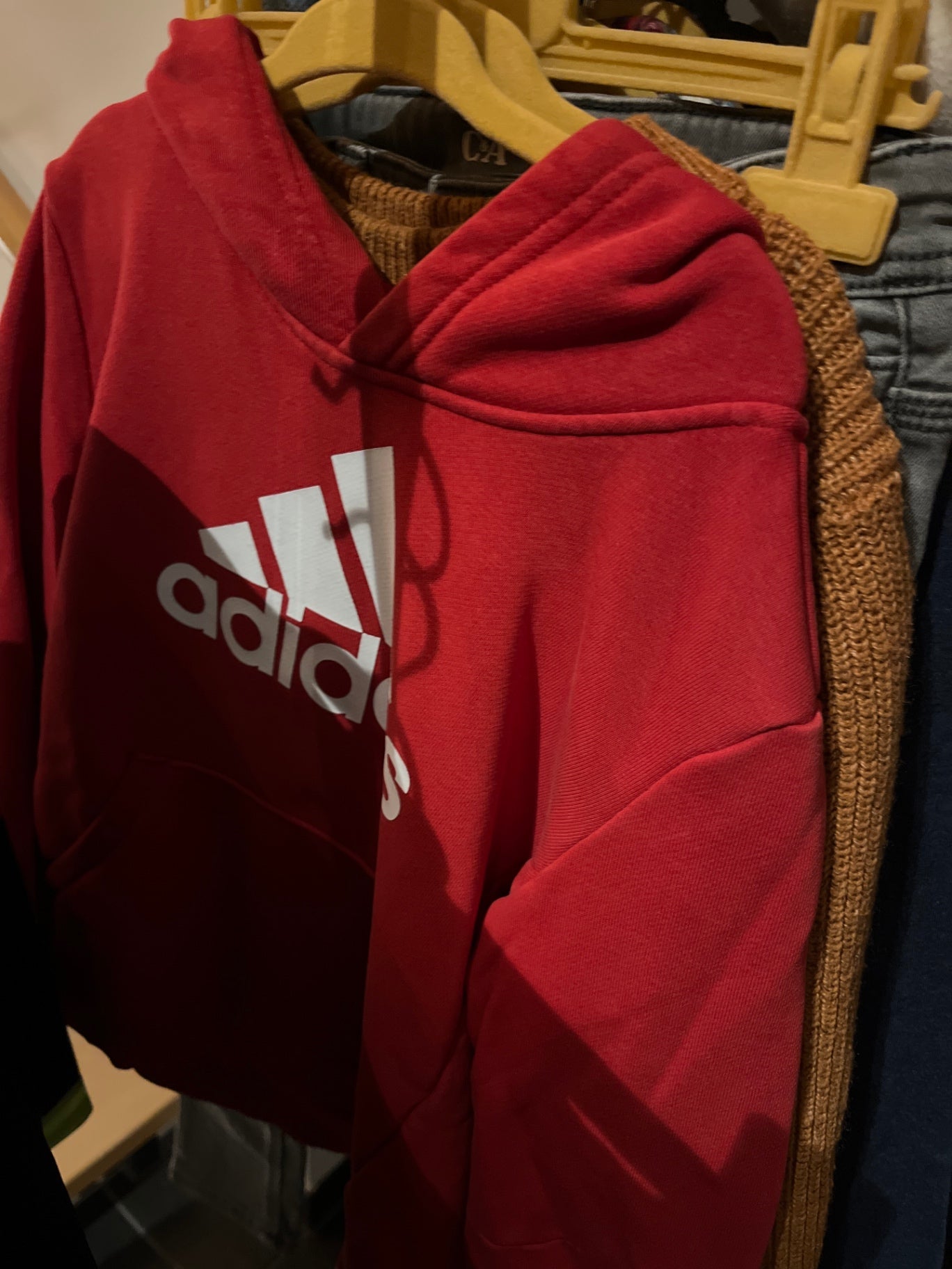 Adidas Hoodie Rot