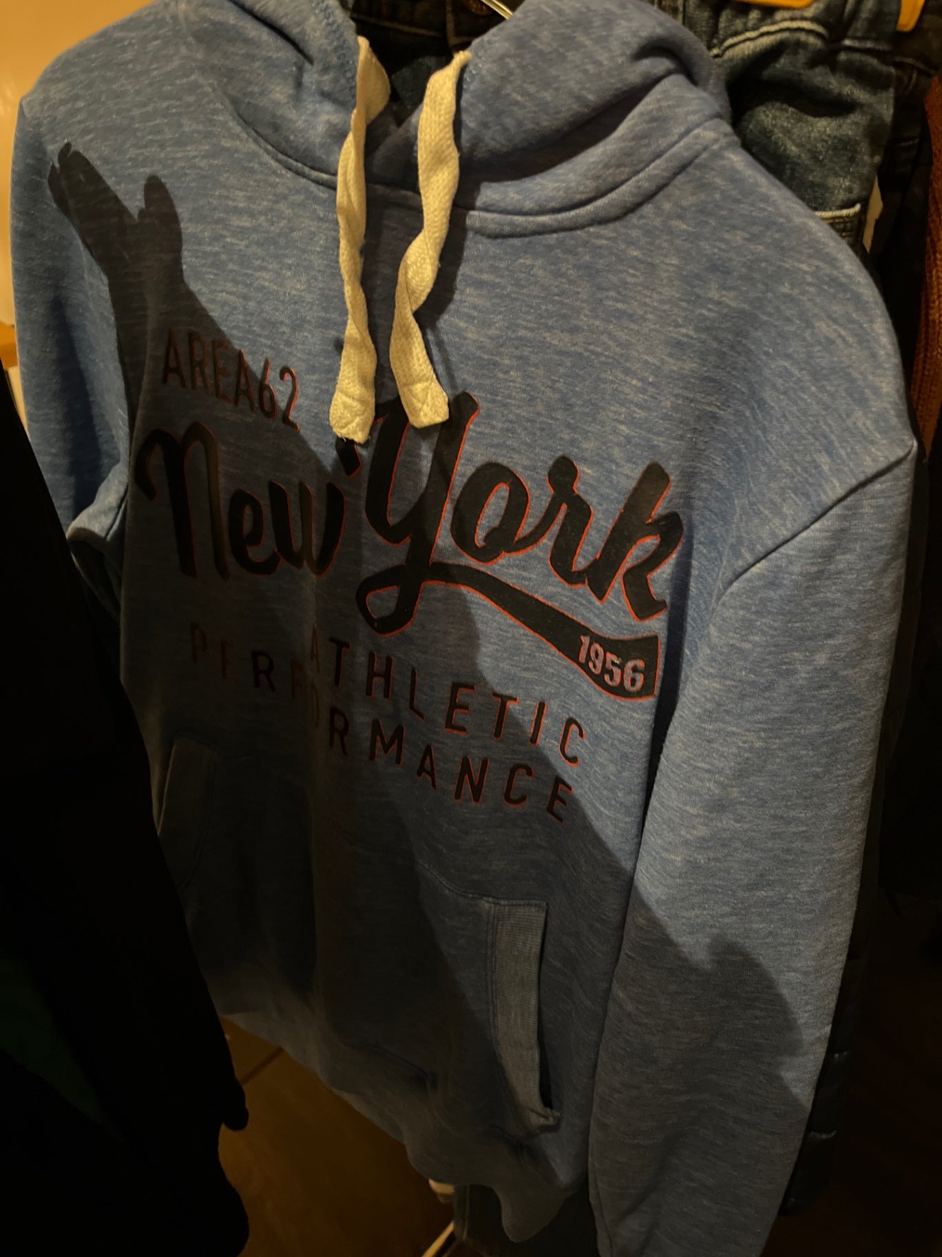 Jean Pascale Hoodie Blau