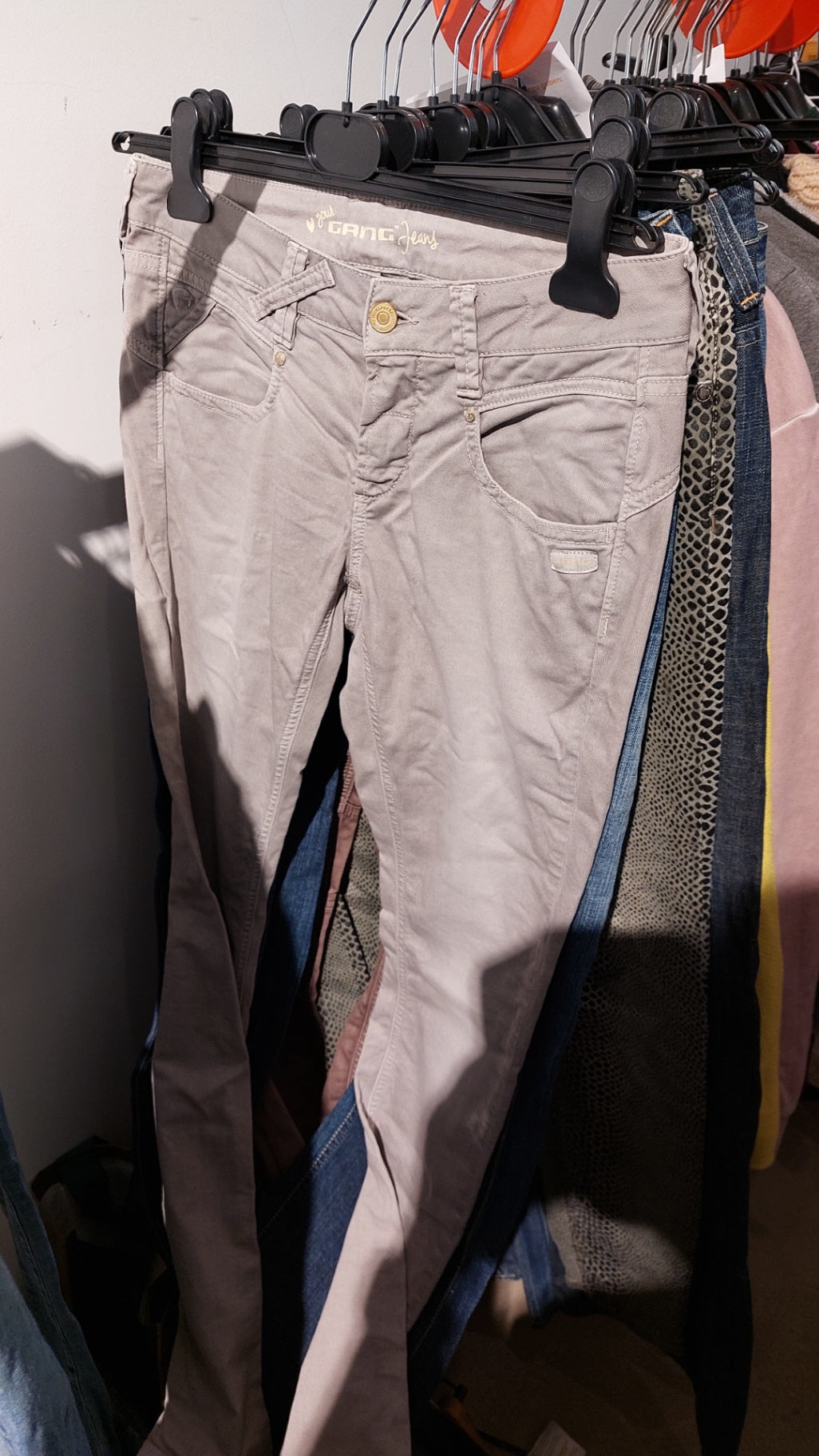Gang Jeans Hose Grau