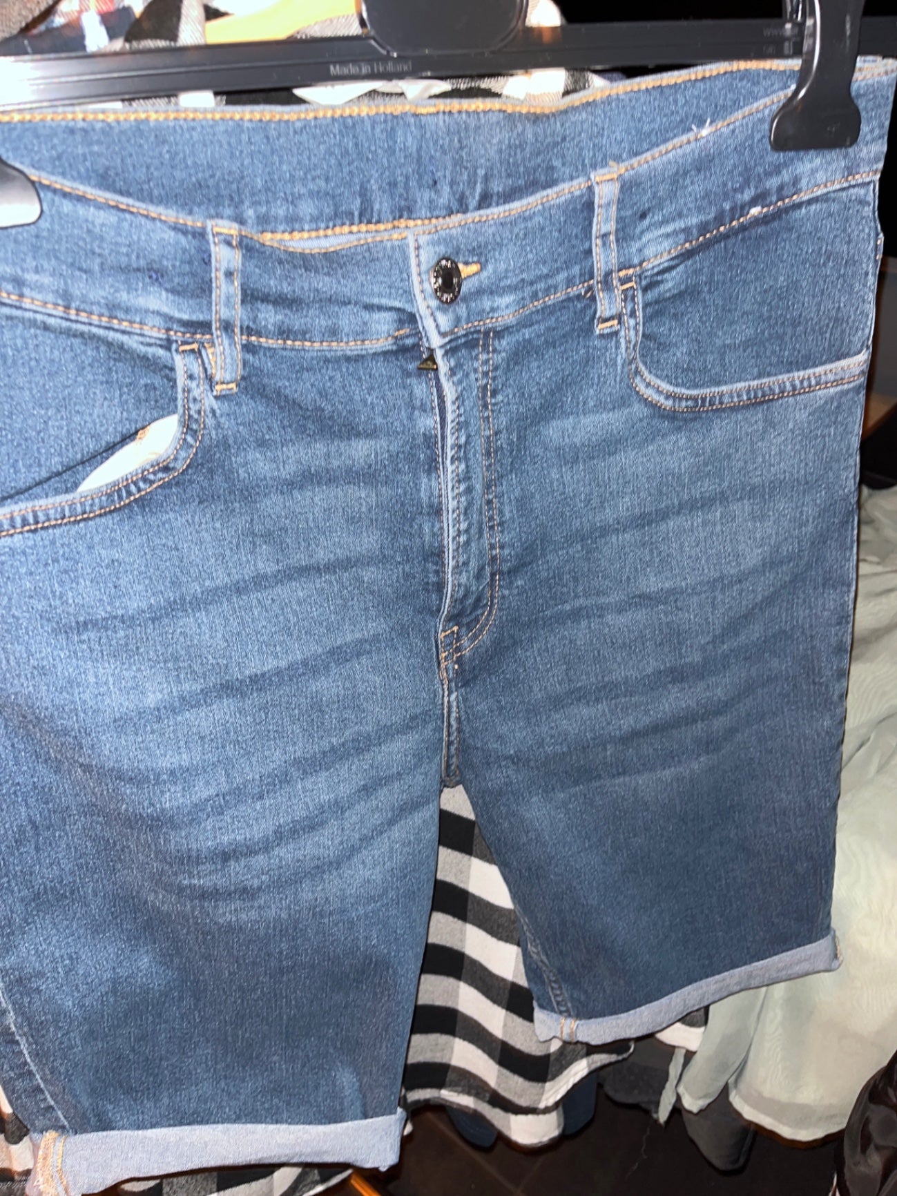 H&M Jeansshorts Blau