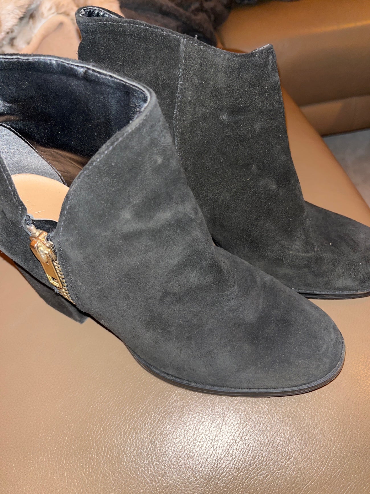Zara Stiefeletten Schwarz