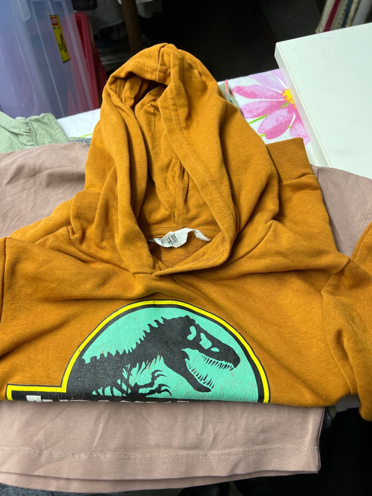 H&M Hoodie Orange