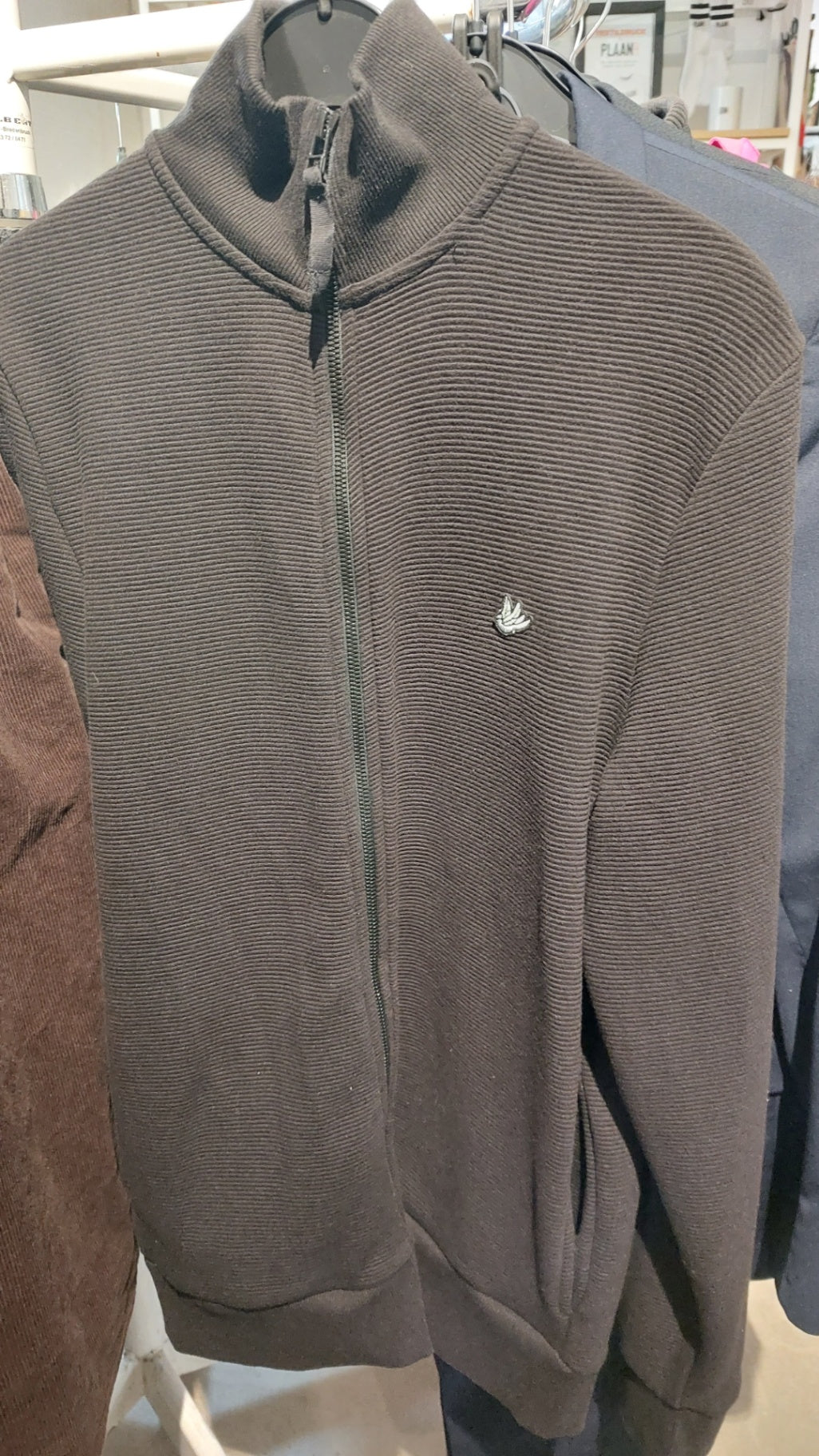 WE Sweatshirtjacke Schwarz