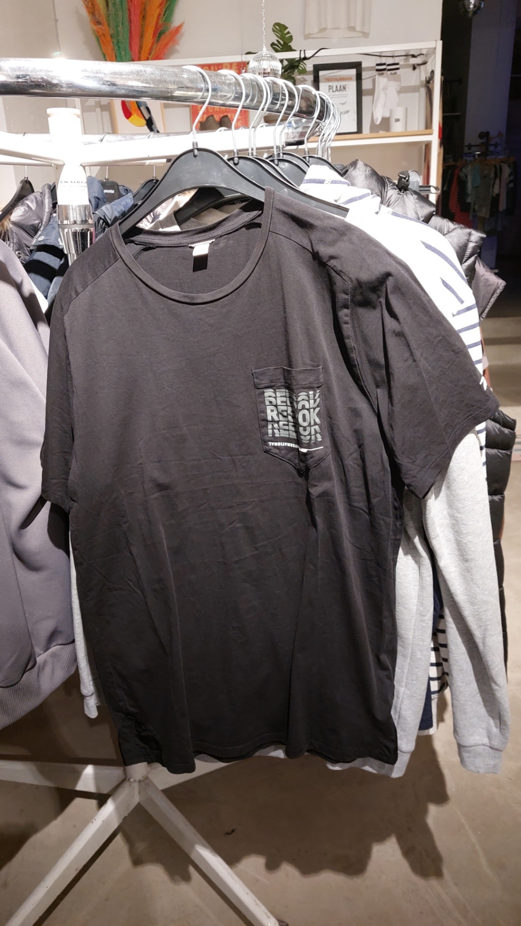 Reebok T-Shirt Schwarz