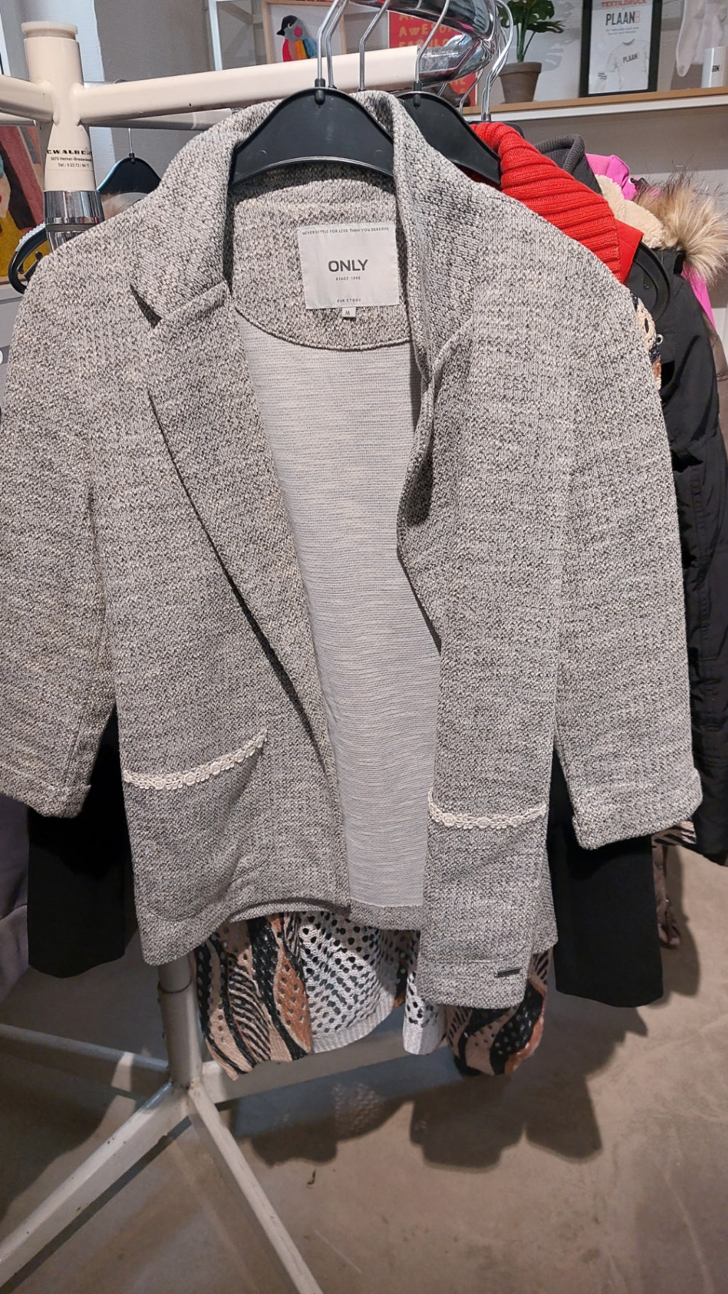 Only Blazer Grau