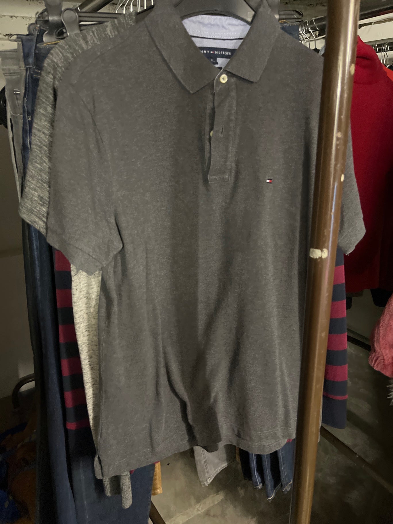 Tommy Hilfiger Poloshirt Grau