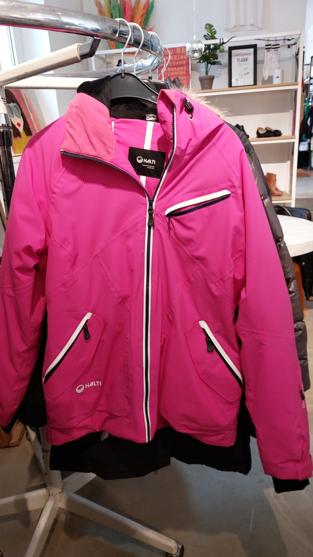 Halti Jacke Pink