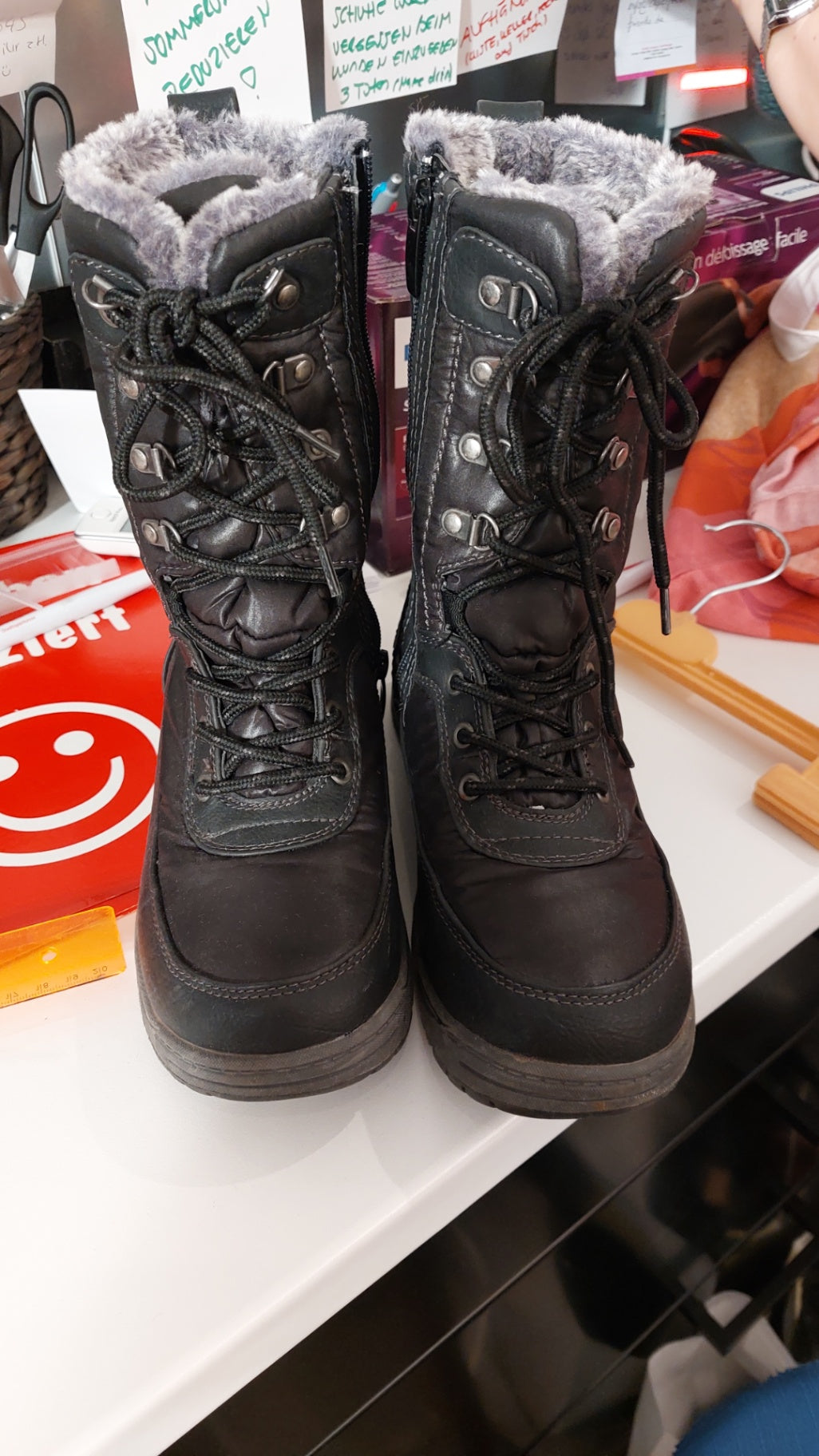 Stone Walk Stiefel Schwarz