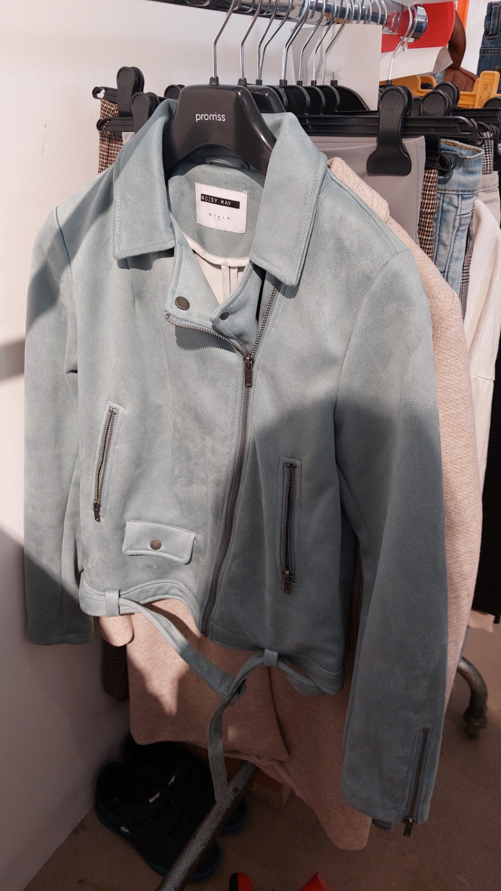 Noisy May Jacke Helltürkis
