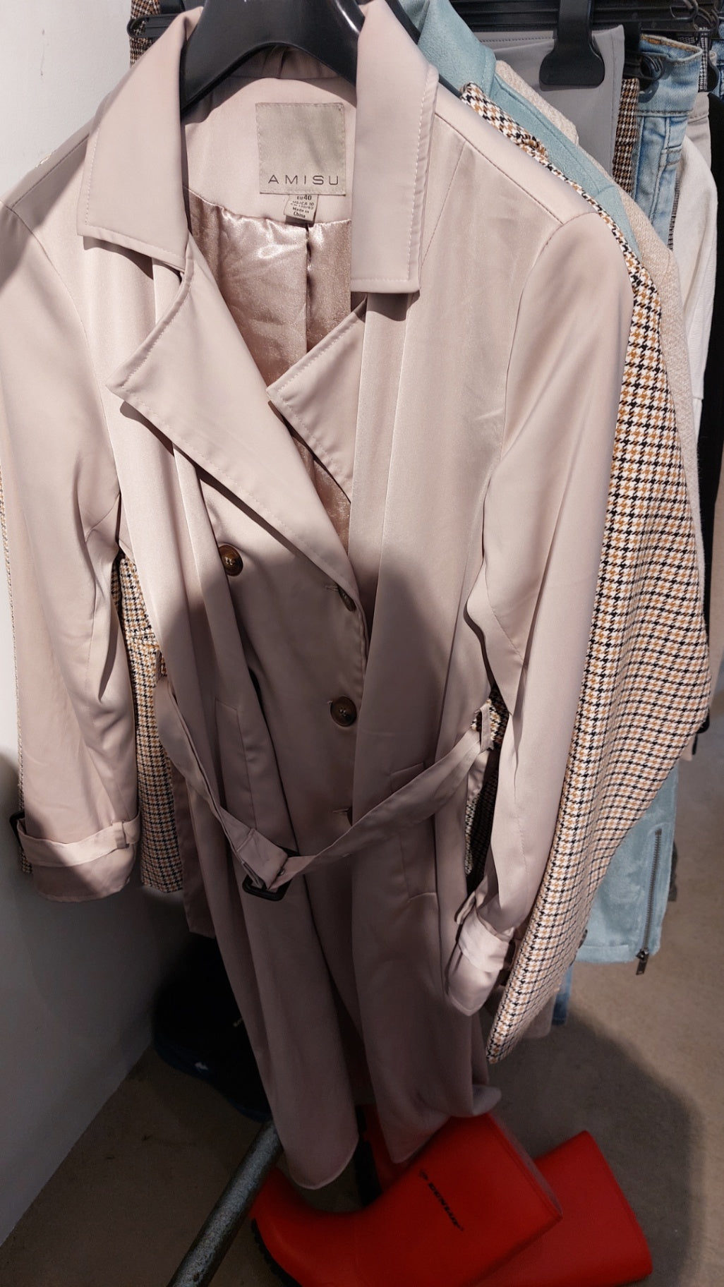 Amisu Trenchcoat Beige