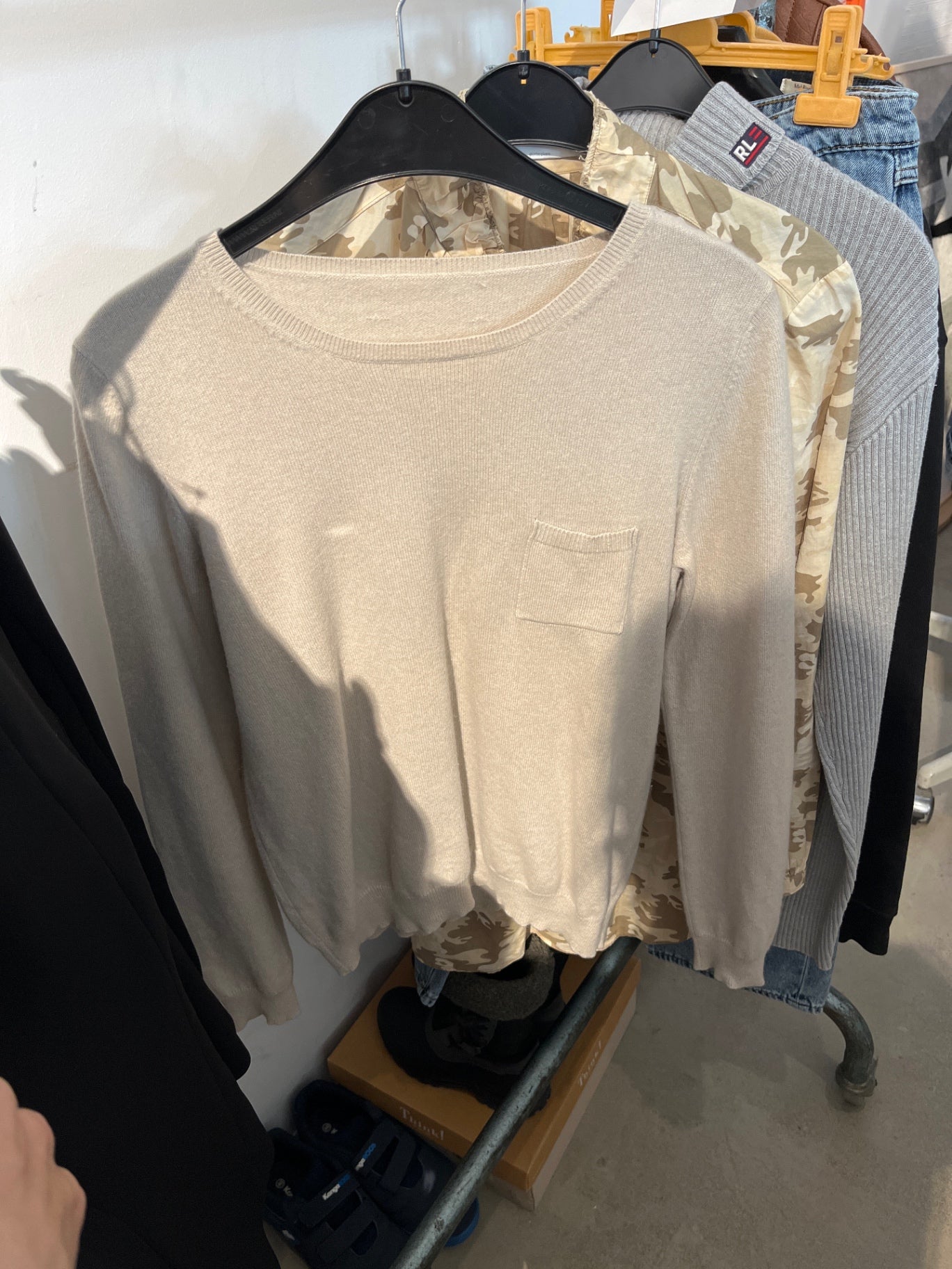 Kaschmir Pullover Beige