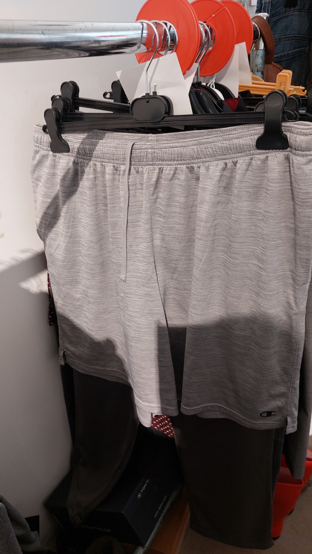 Champion Shorts Grau