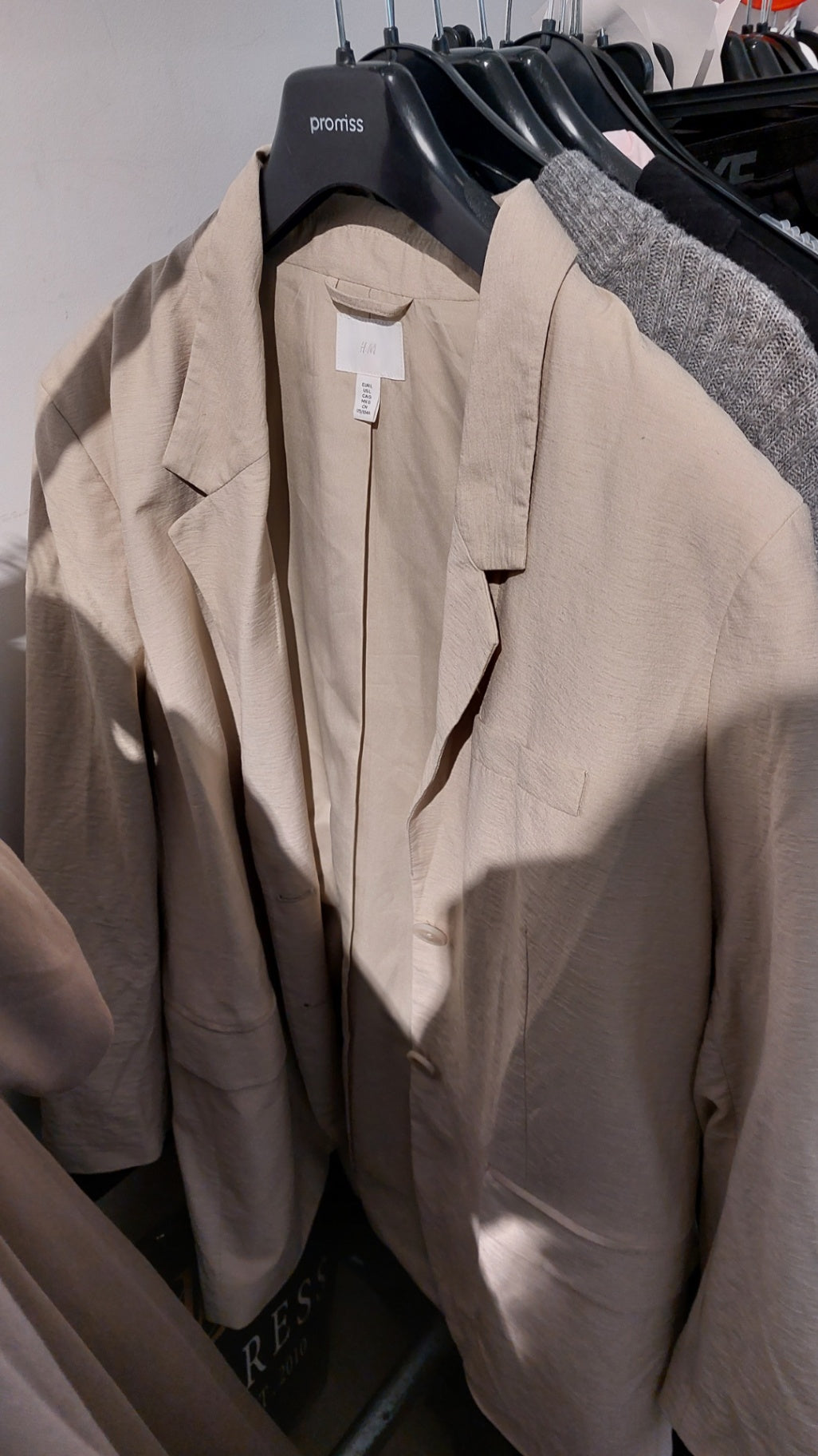 H&M Blazer Beige