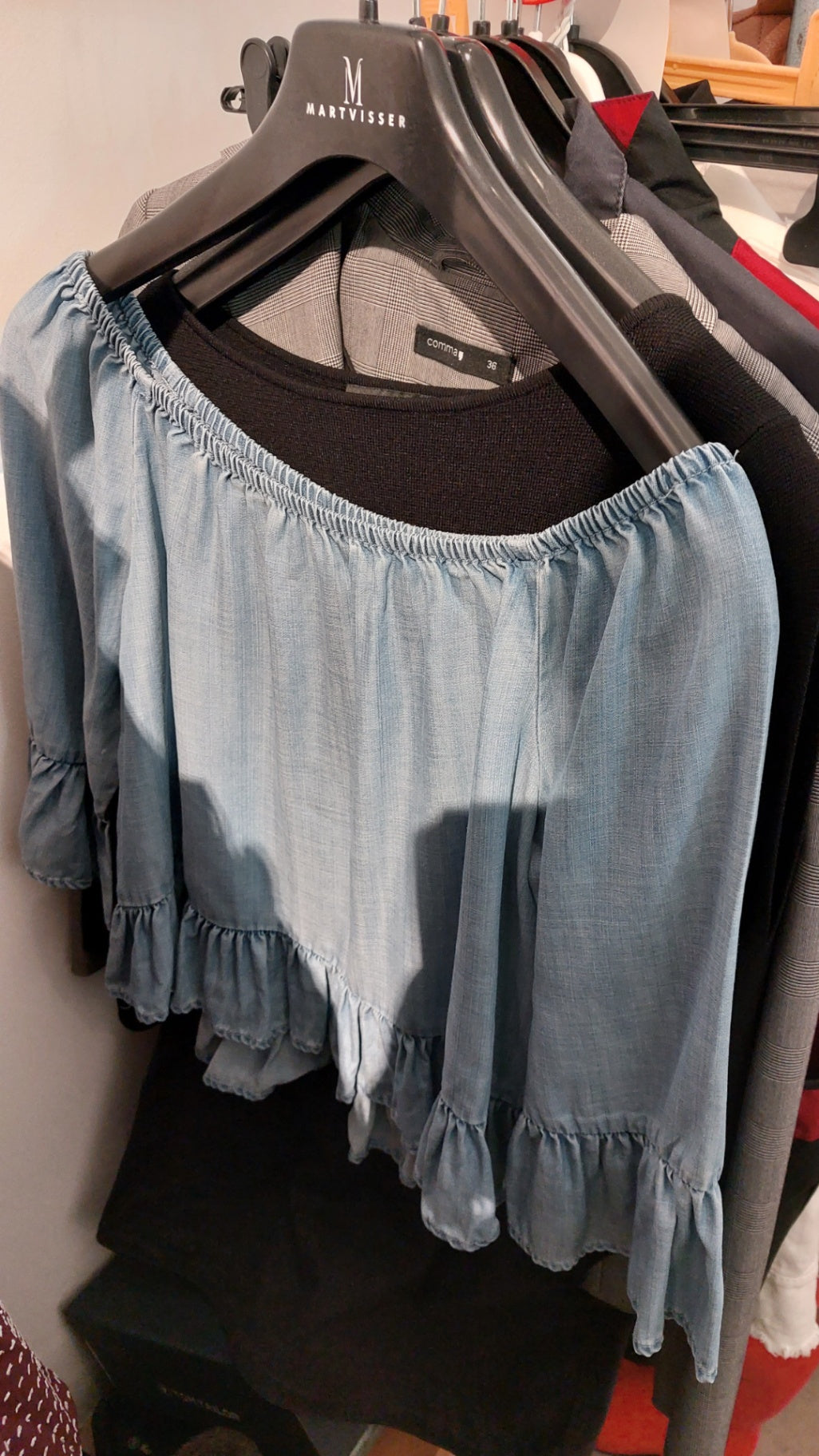 Only Bluse Blau