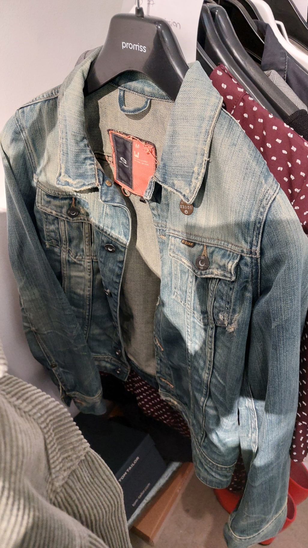 G-Star Jeansjacke Blau