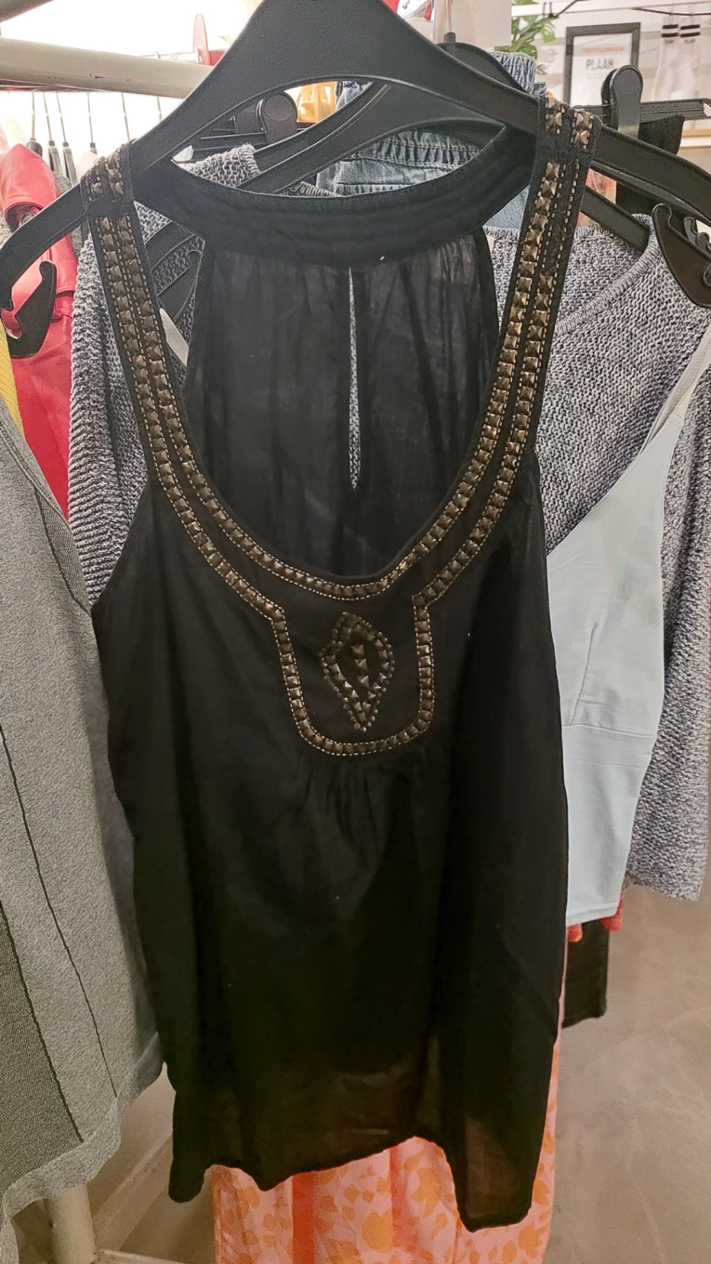 Unbekannt Top Schwarz