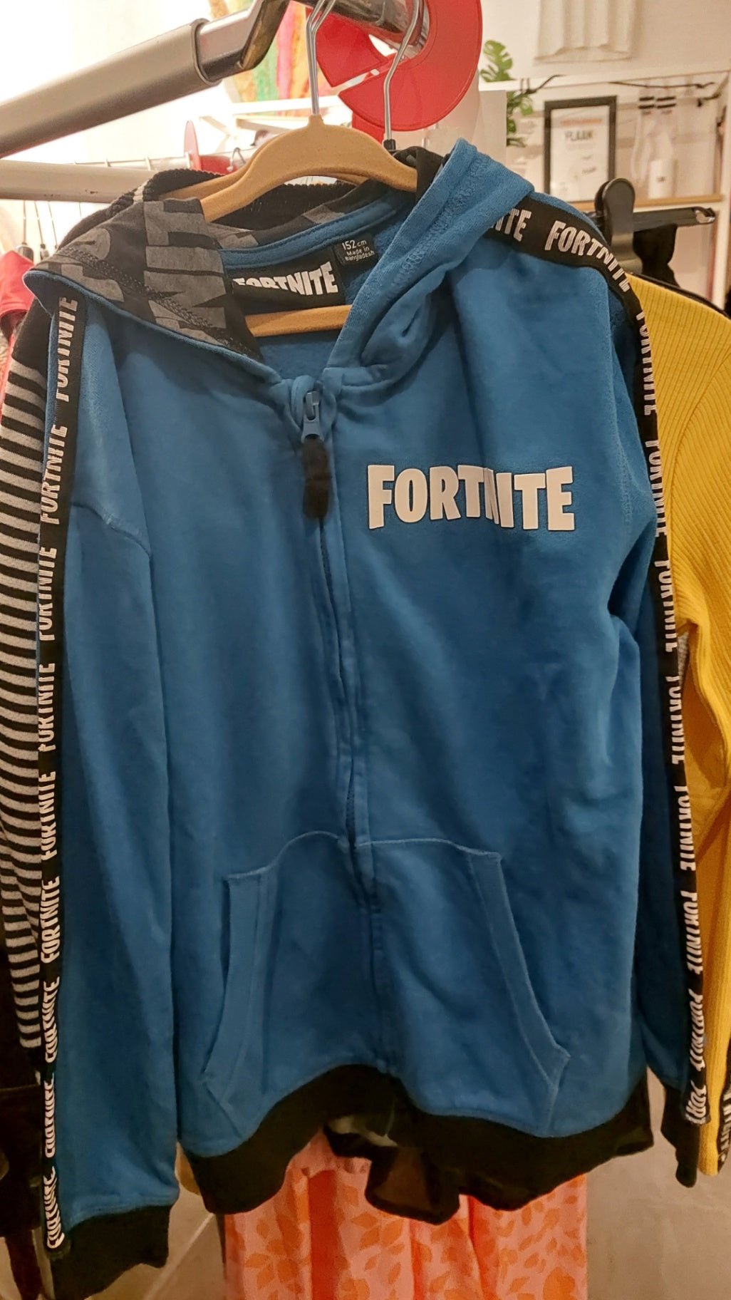 Fortnite Kapuzensweatshirt Blau