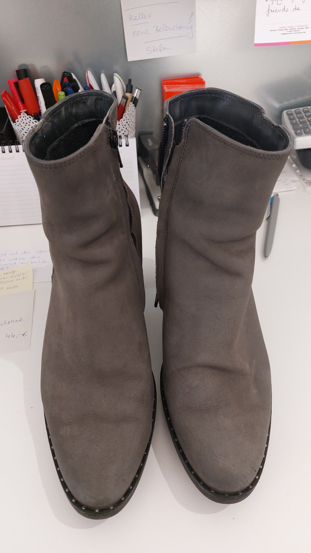 Paul Green Stiefeletten Grau