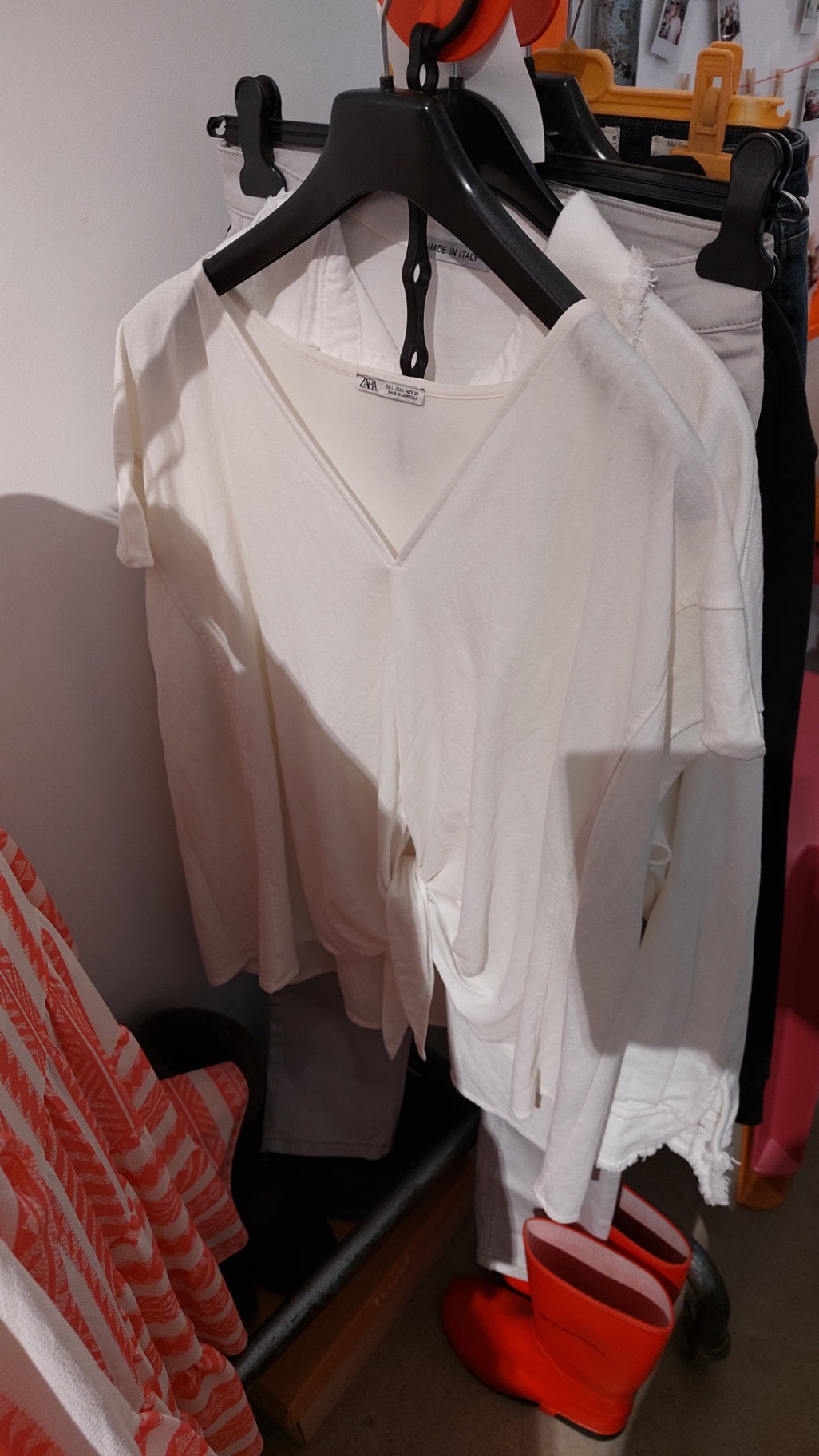 Zara Bluse Weiß