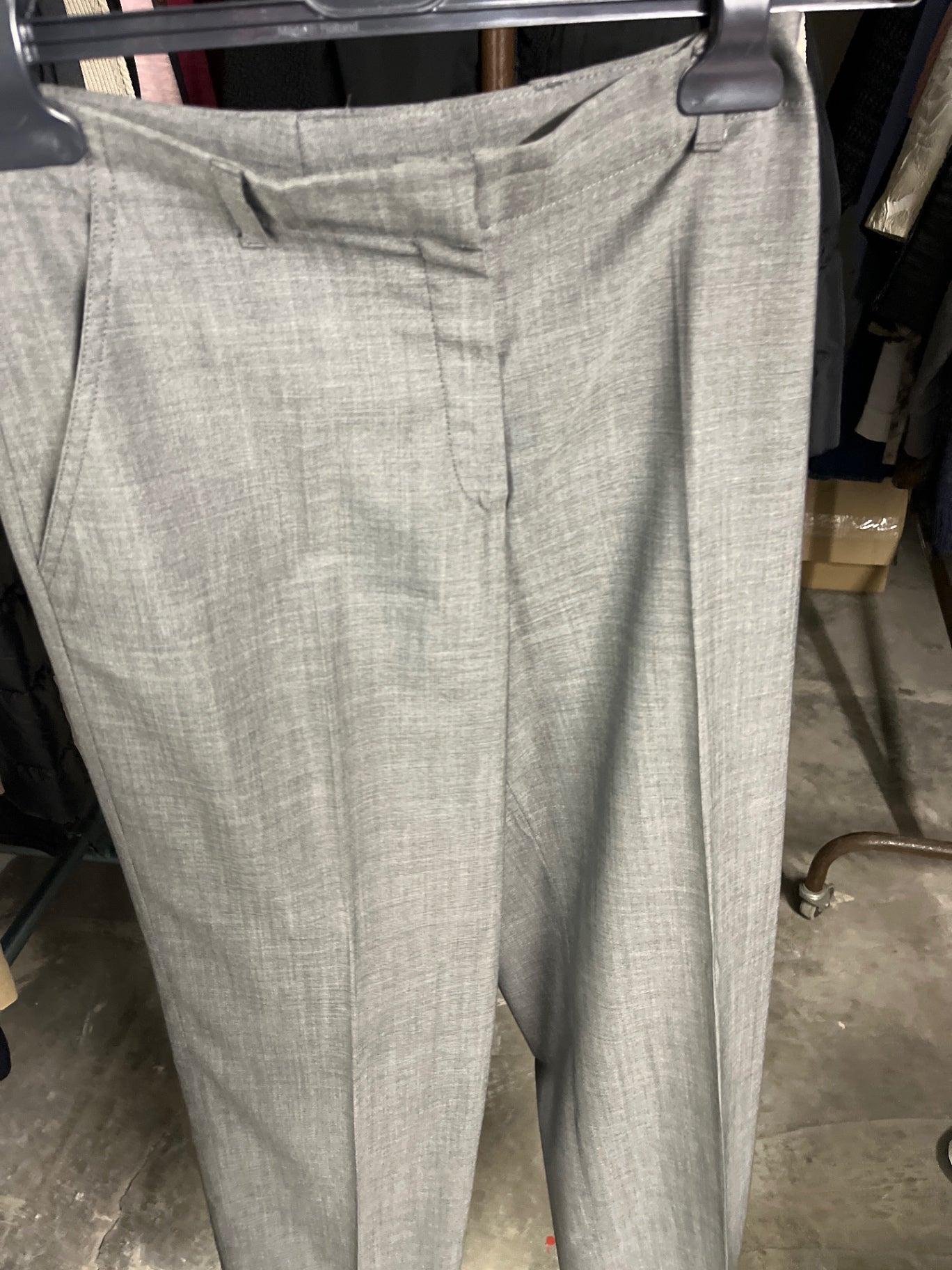 Gunex Bundfaltenhose Grau
