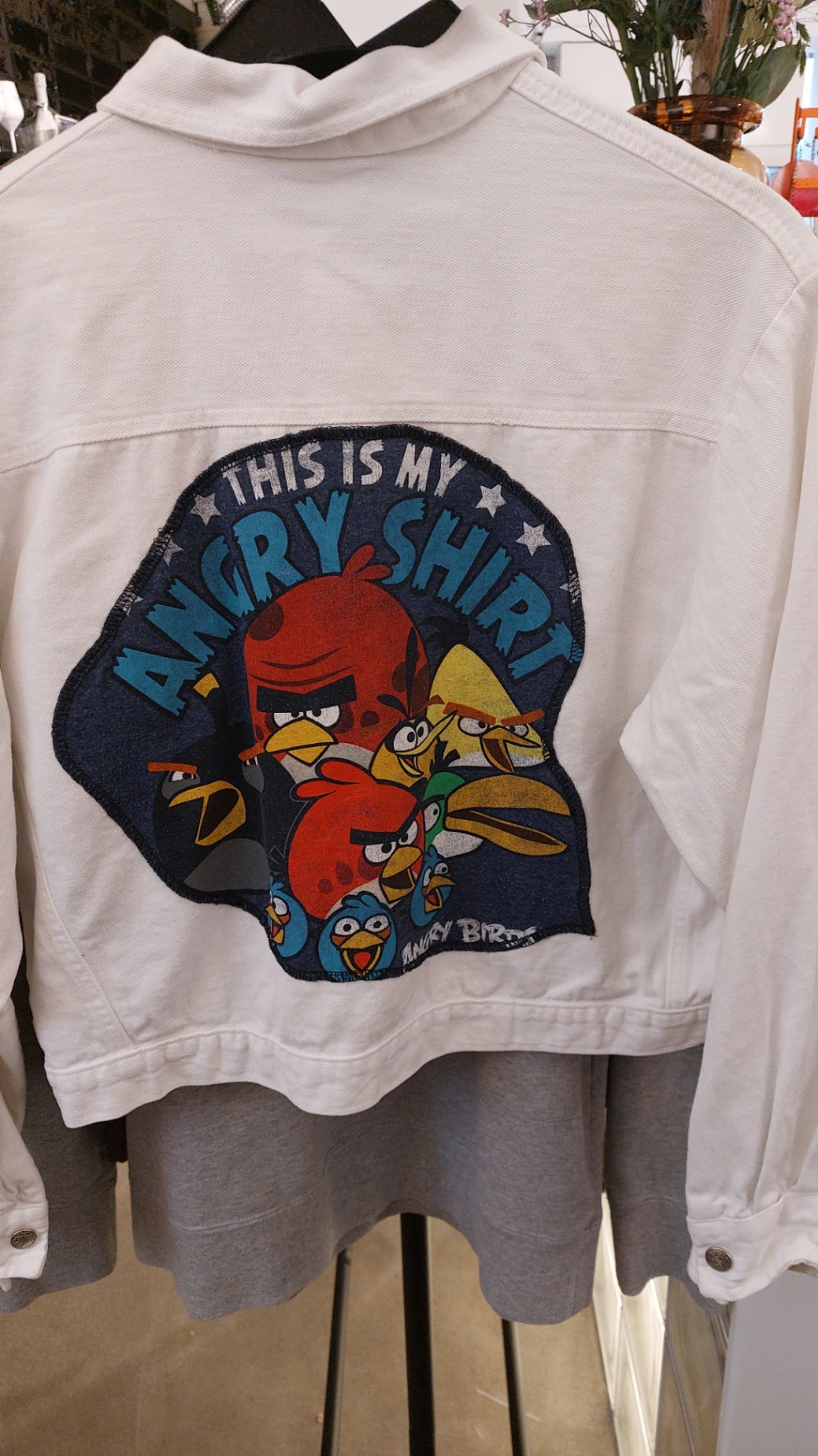 Angry Birds Jacke Weiß