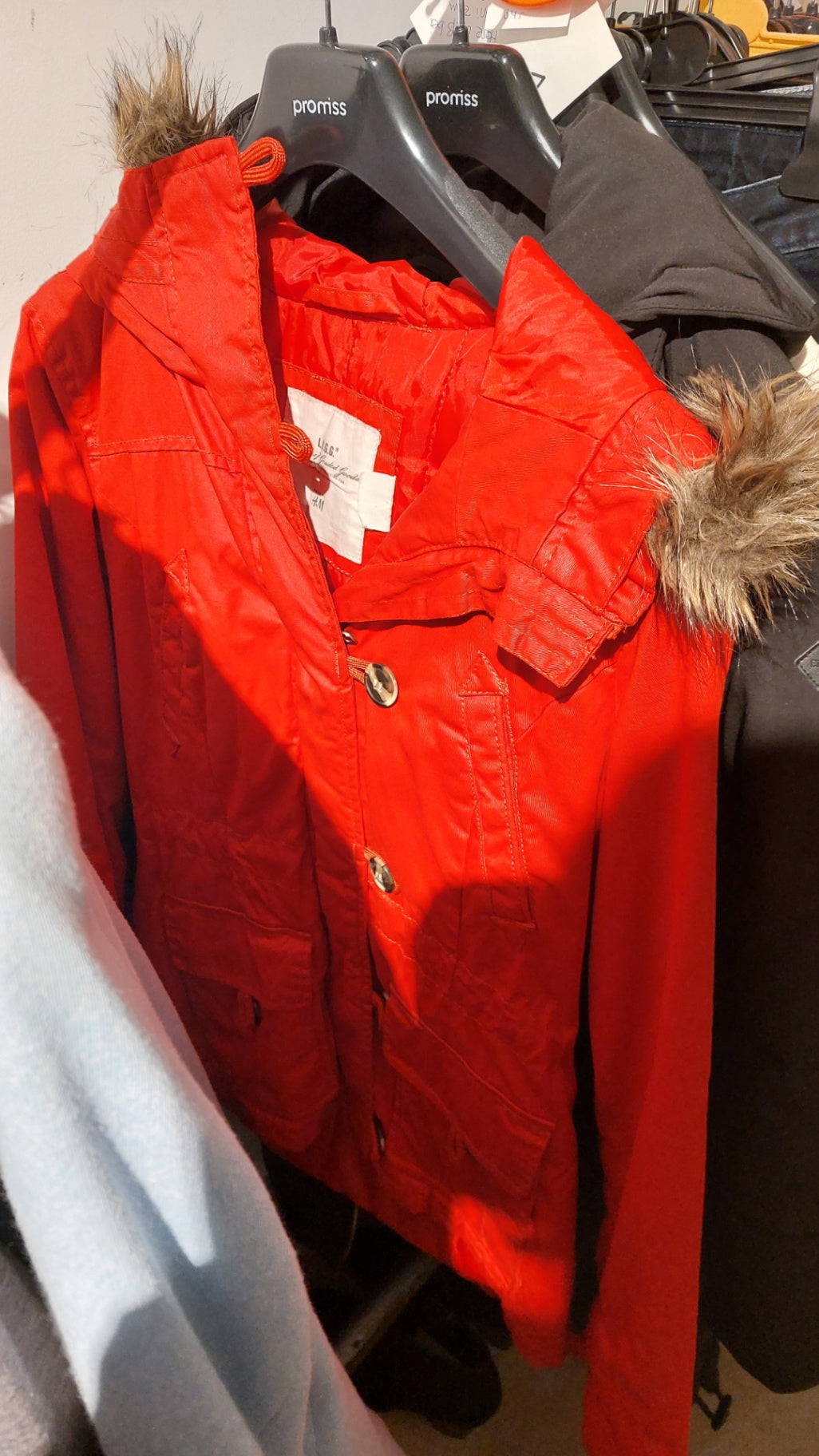 LOGG Jacke Rot