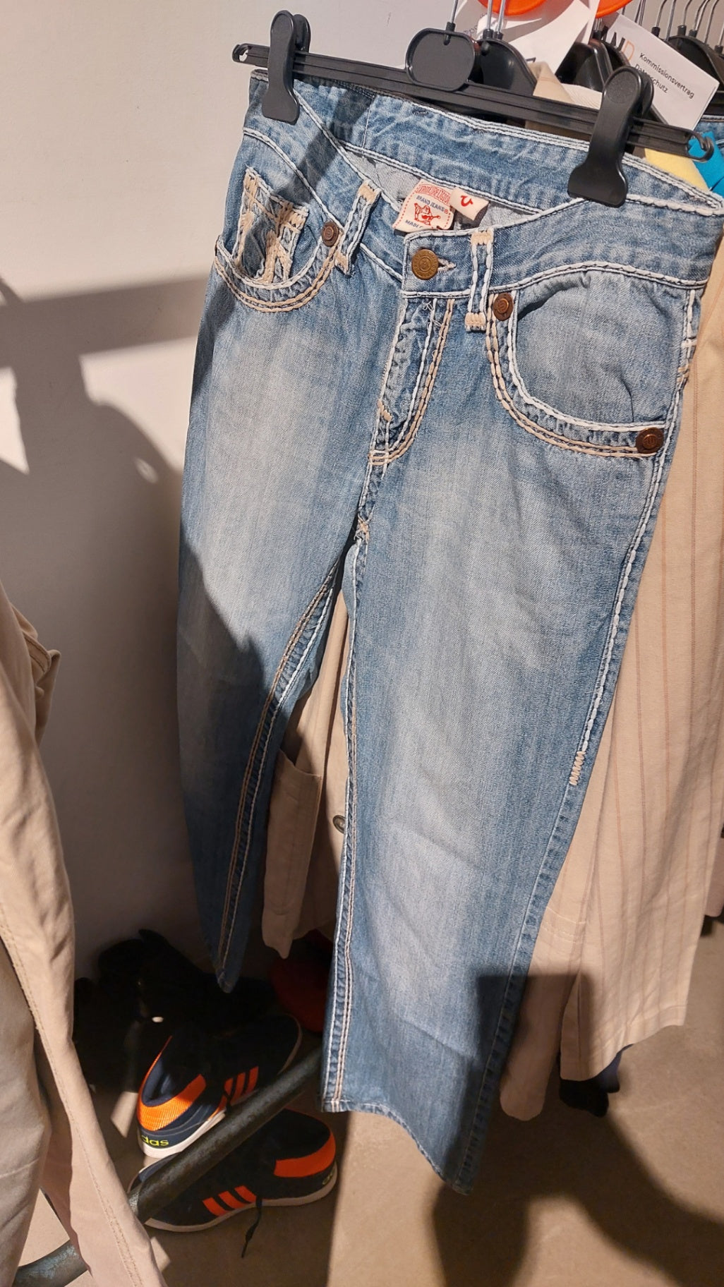 True Religion Jeans Hellblau