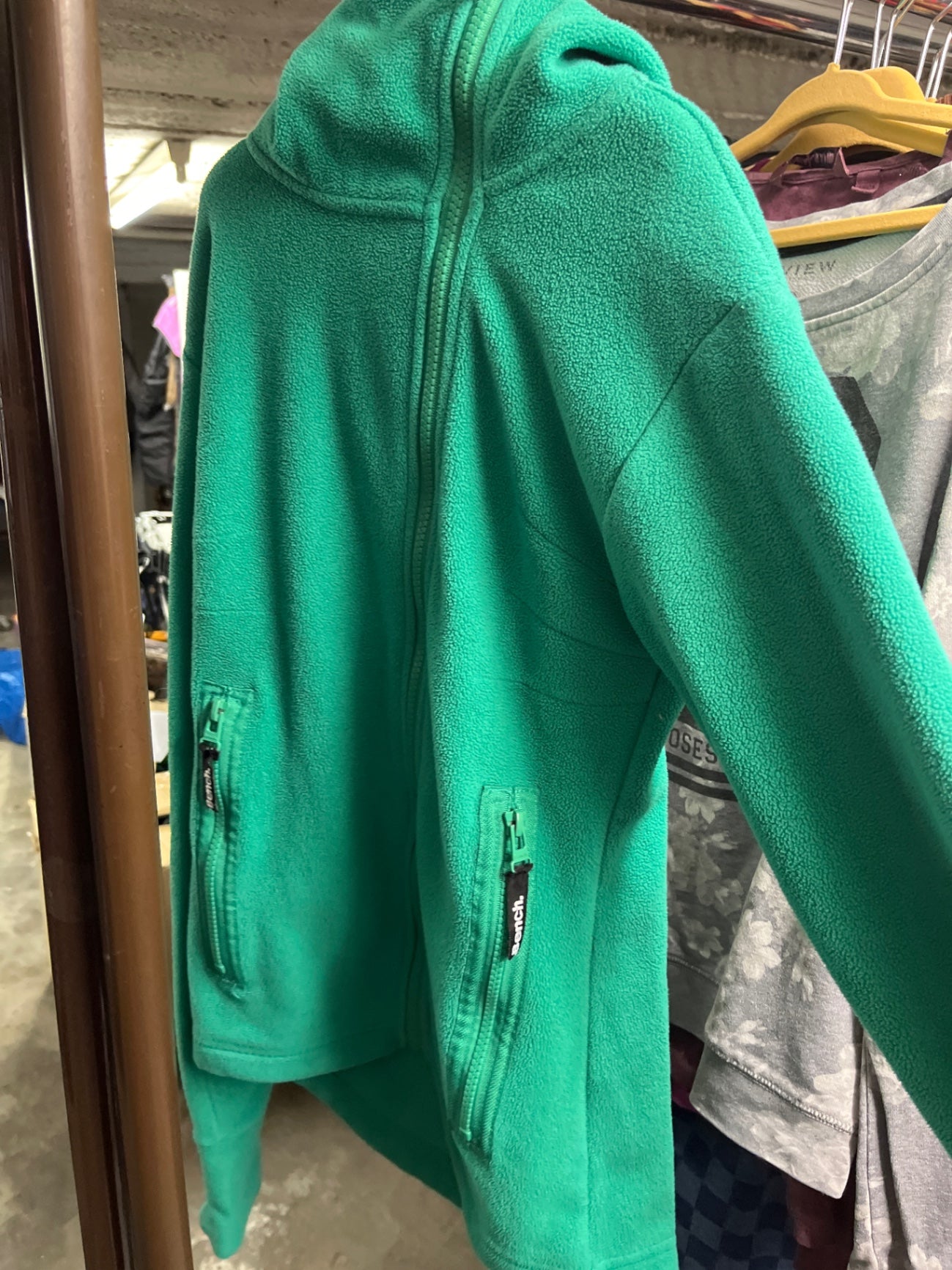 Bench Fleecejacke Grün