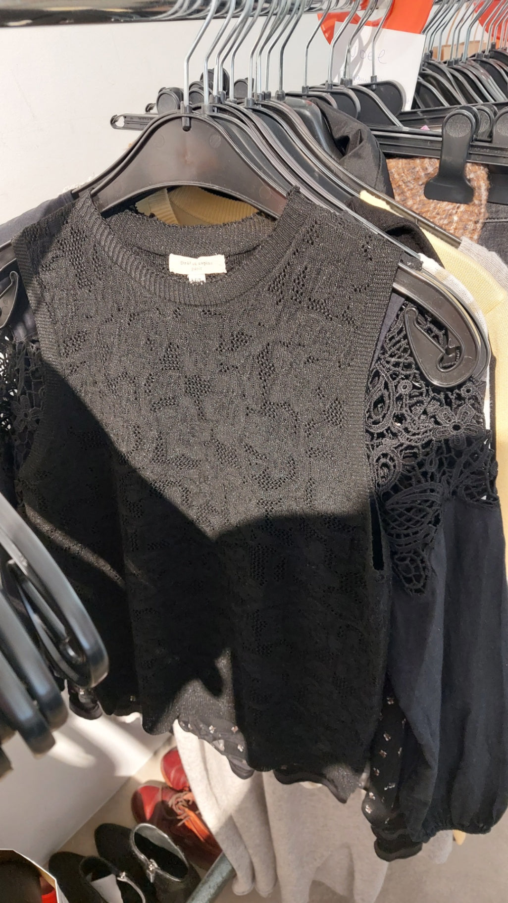 Drôle de Copine Top Schwarz