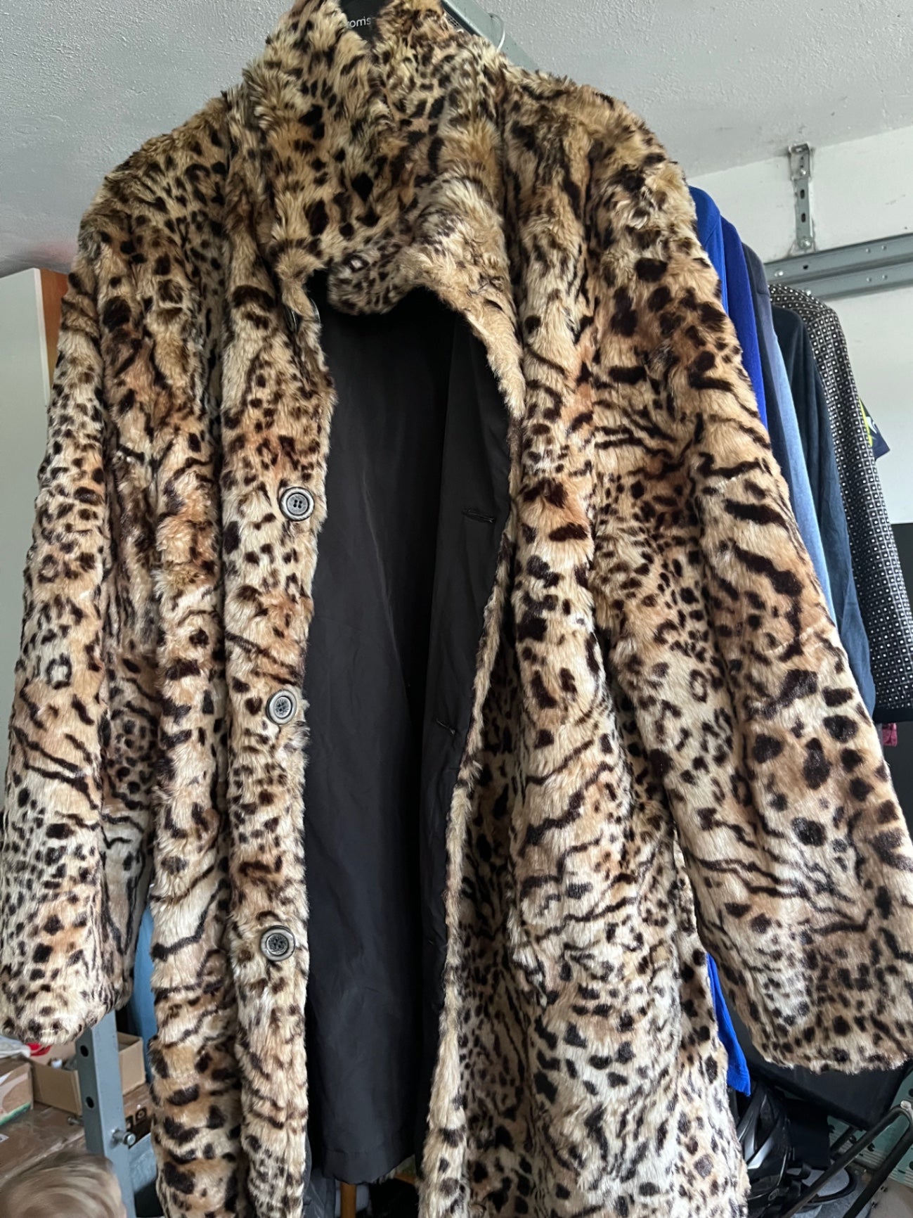 Wende Mantel Leopard
